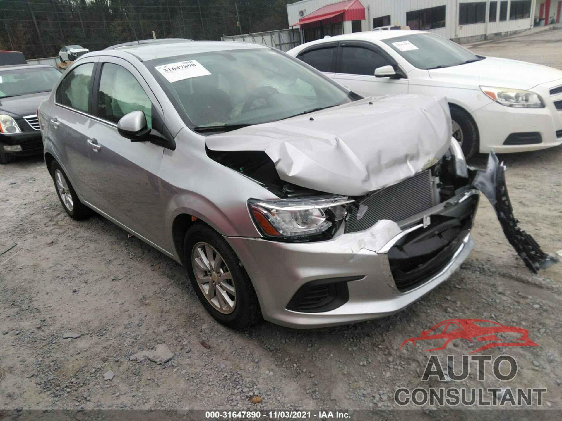 CHEVROLET SONIC 2020 - 1G1JD5SB1L4125146