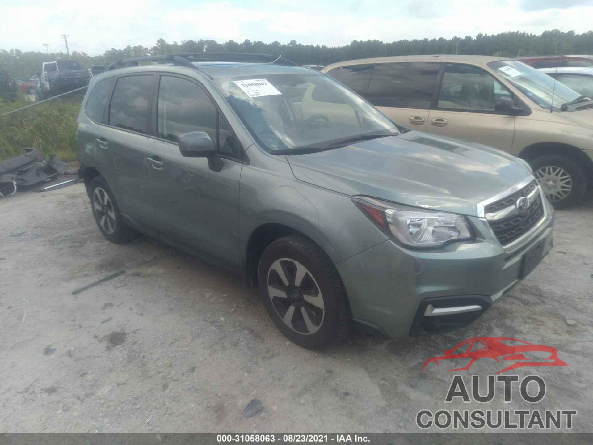 SUBARU FORESTER 2018 - JF2SJAEC6JH488275