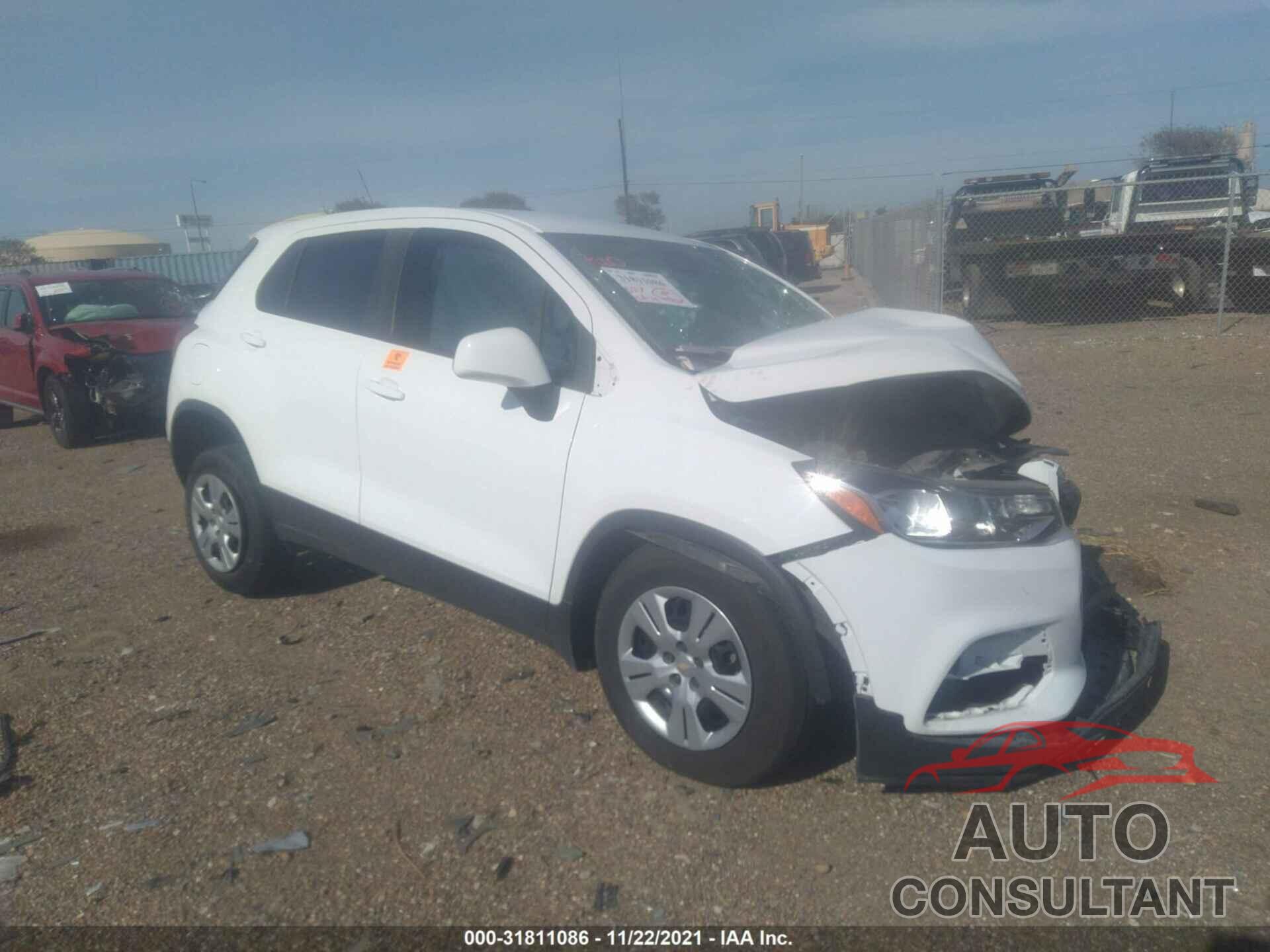 CHEVROLET TRAX 2018 - 3GNCJKSBXJL158961