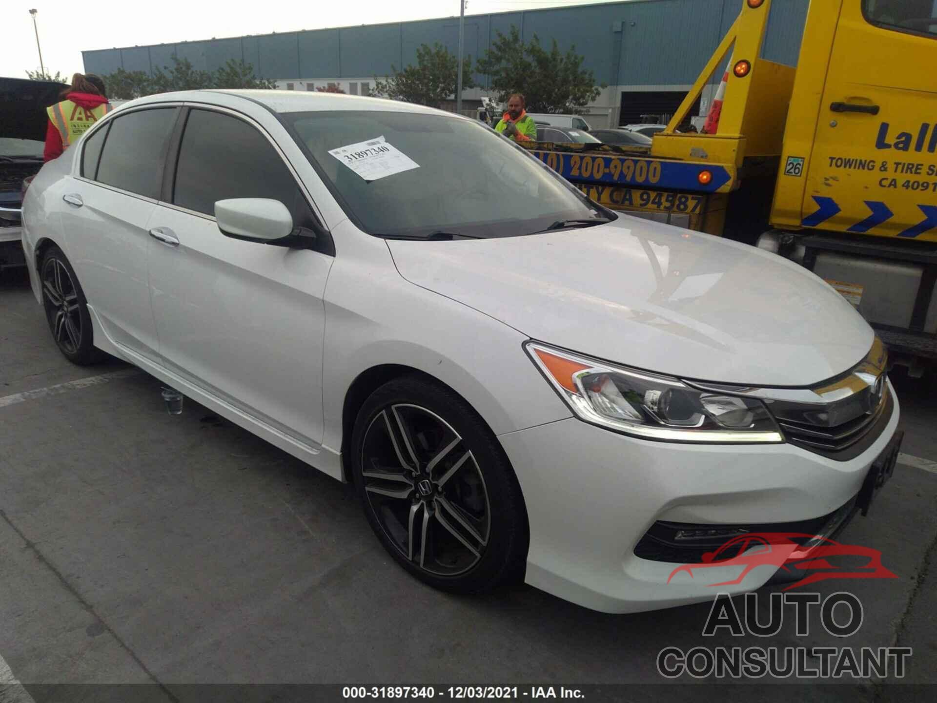 HONDA ACCORD SEDAN 2017 - 1HGCR2F51HA037406