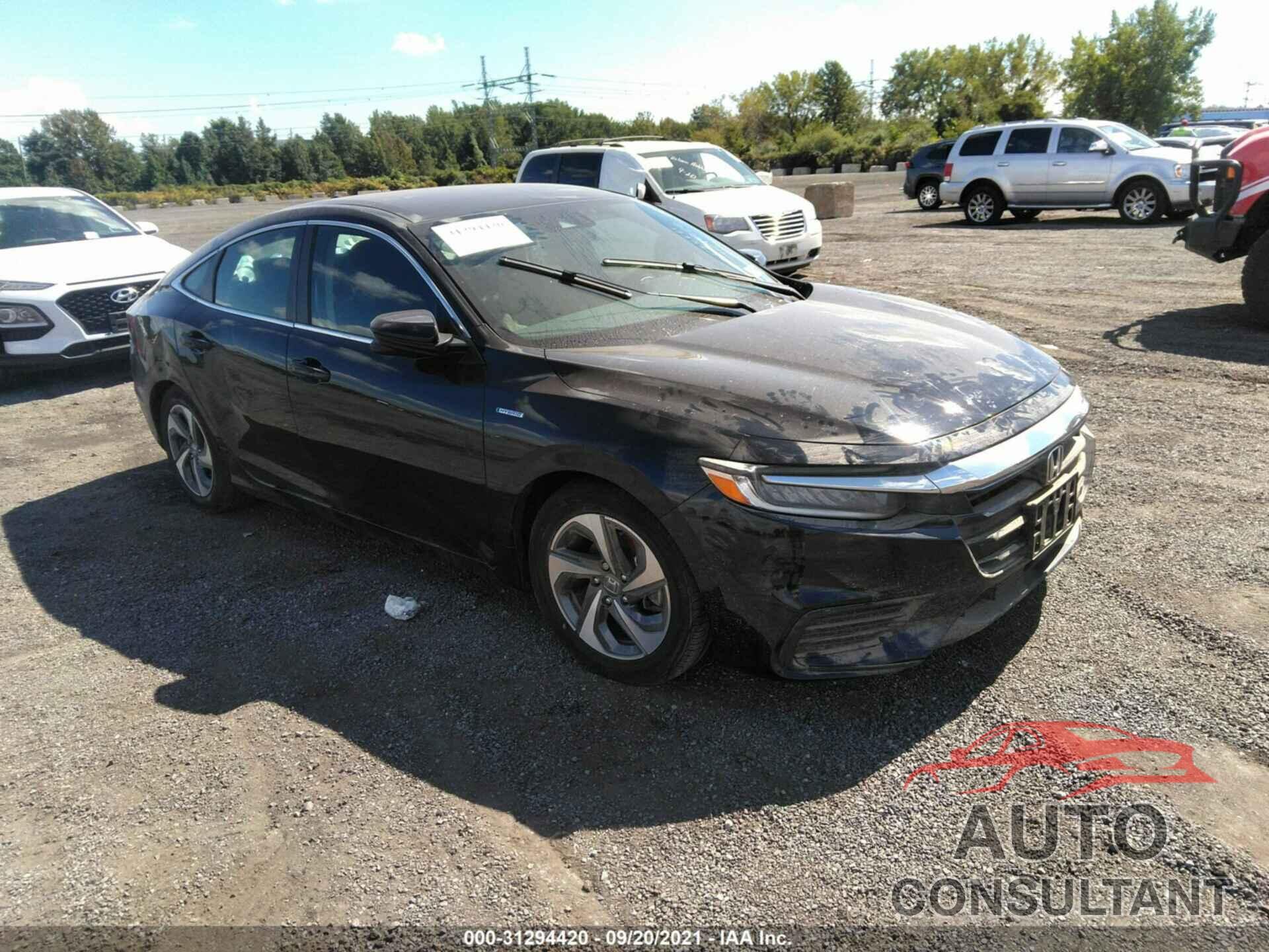 HONDA INSIGHT 2019 - 19XZE4F53KE006906