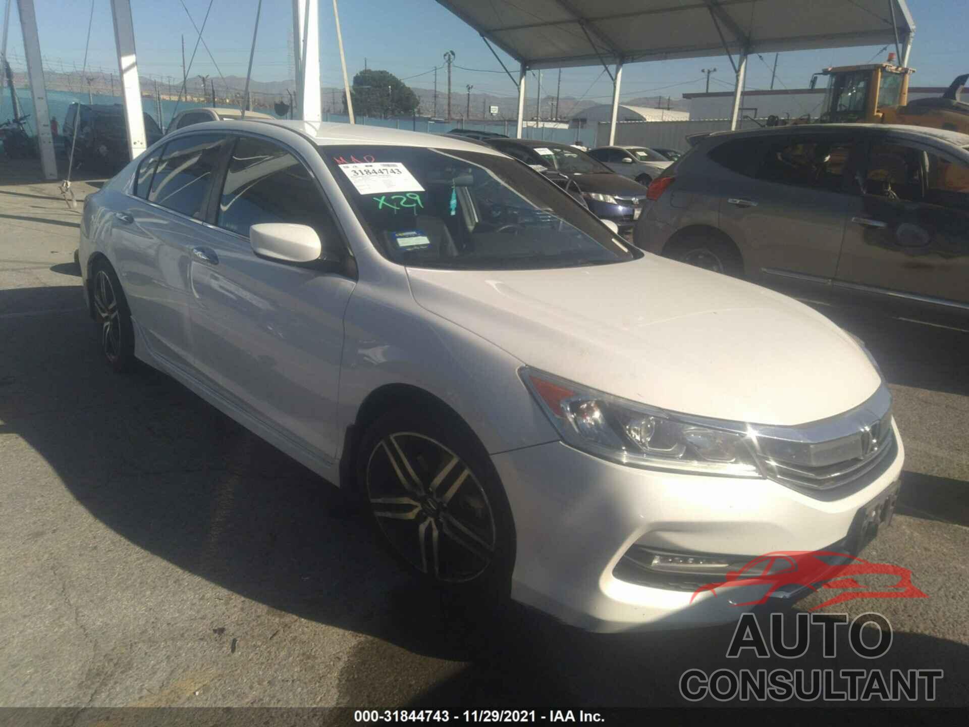 HONDA ACCORD SEDAN 2017 - 1HGCR2F58HA193104