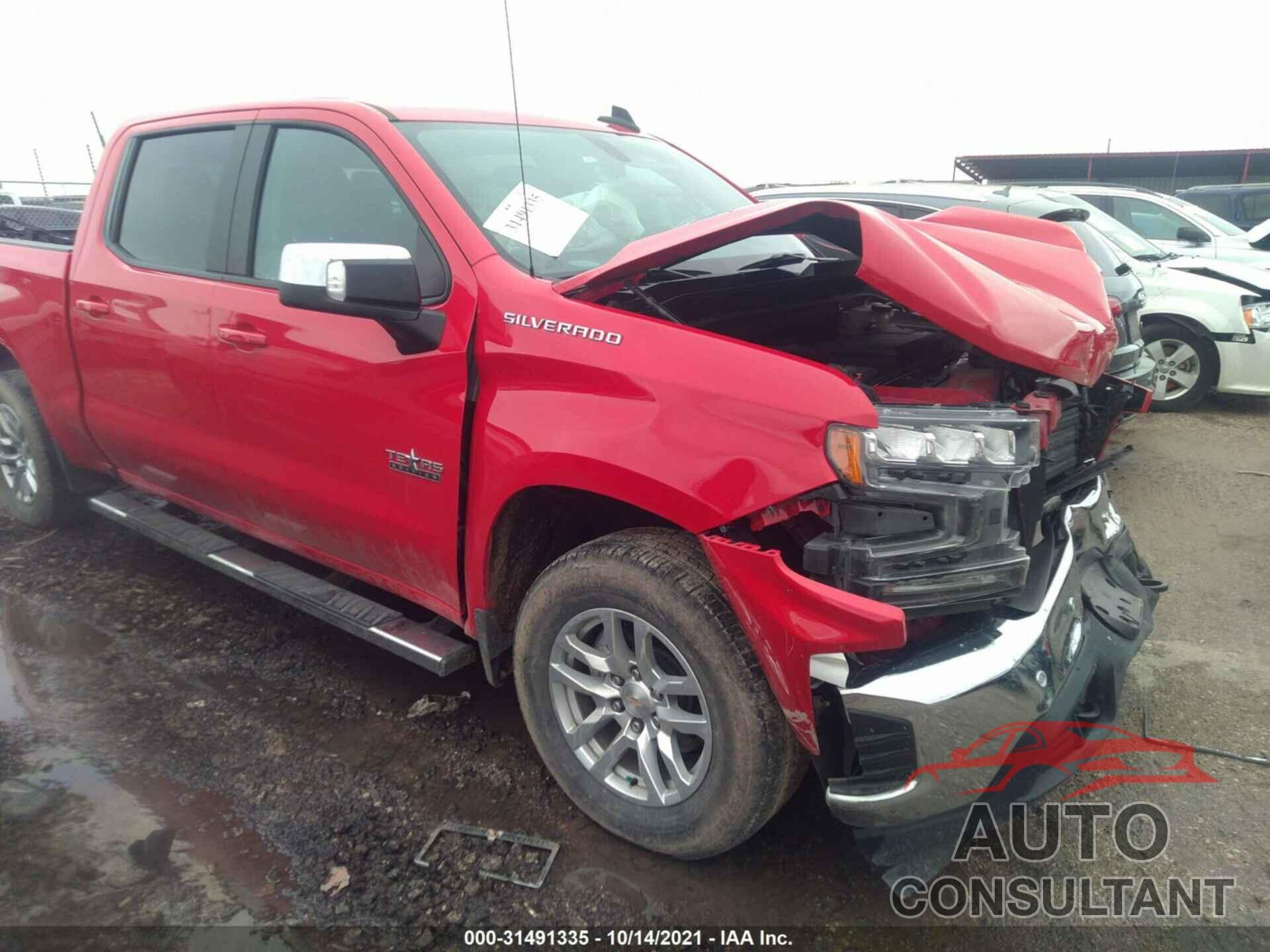 CHEVROLET SILVERADO 1500 2020 - 3GCPWCED8LG310116