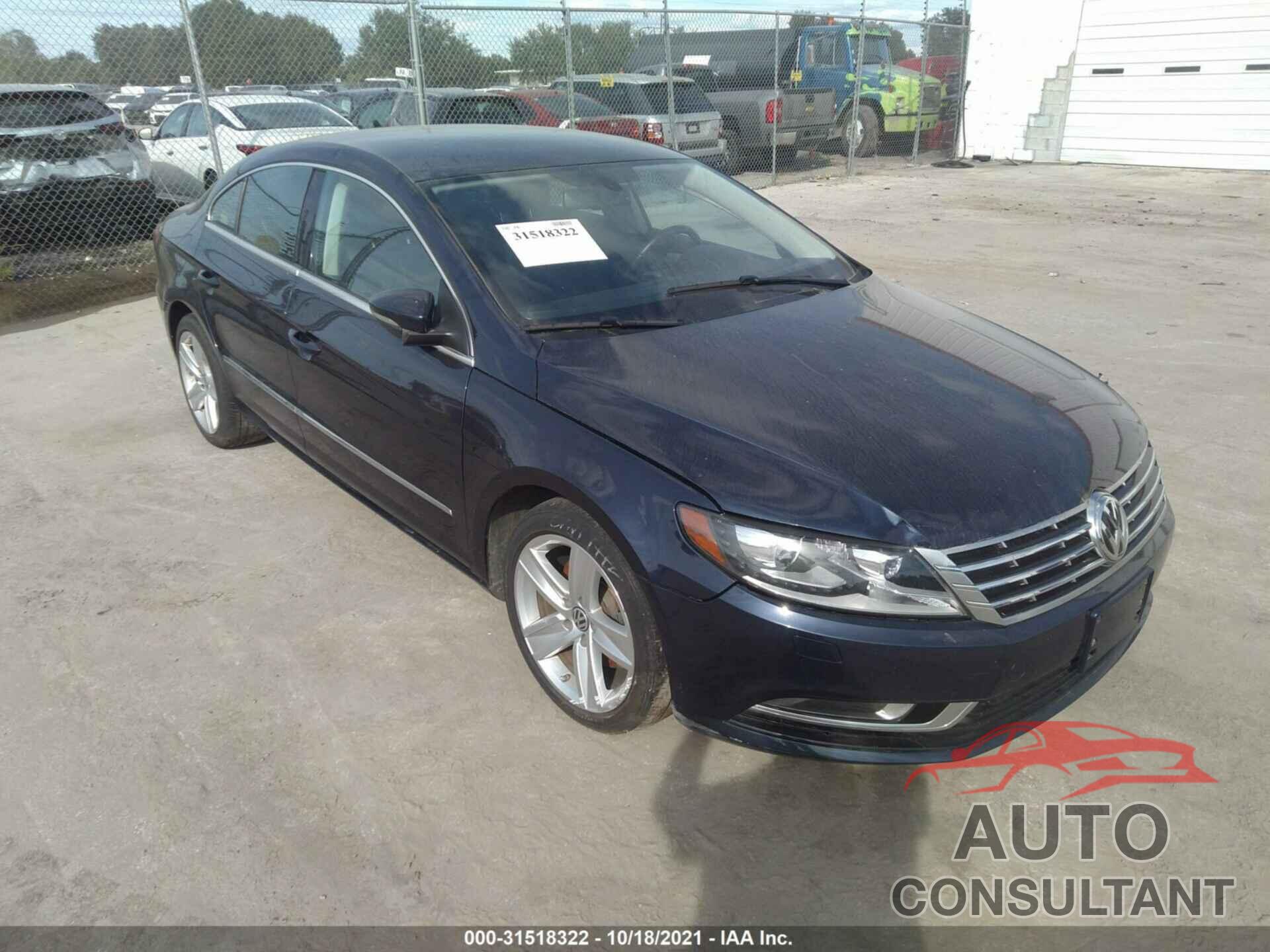 VOLKSWAGEN CC 2016 - WVWBP7AN9GE518063