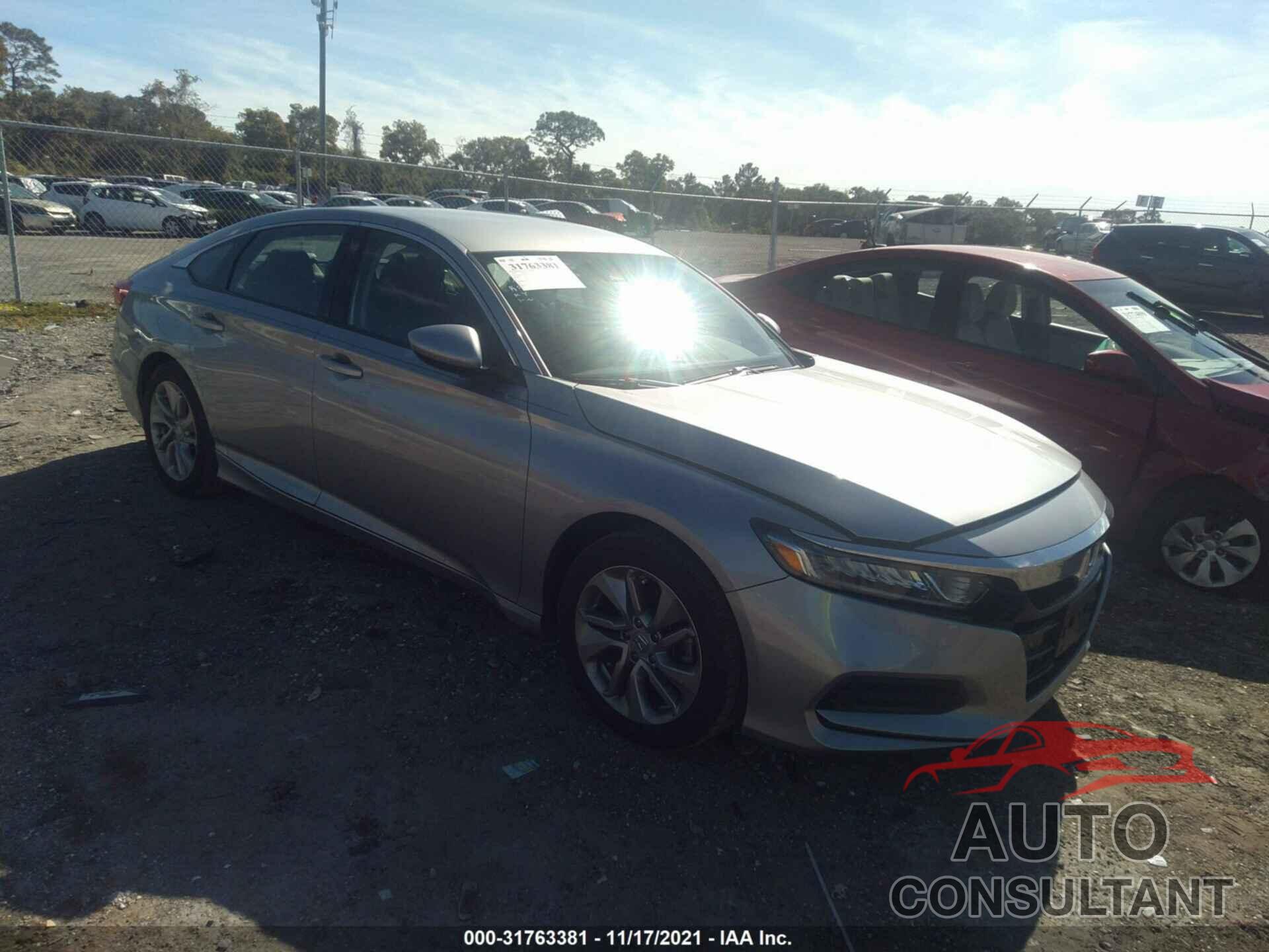 HONDA ACCORD SEDAN 2019 - 1HGCV1F16KA147569