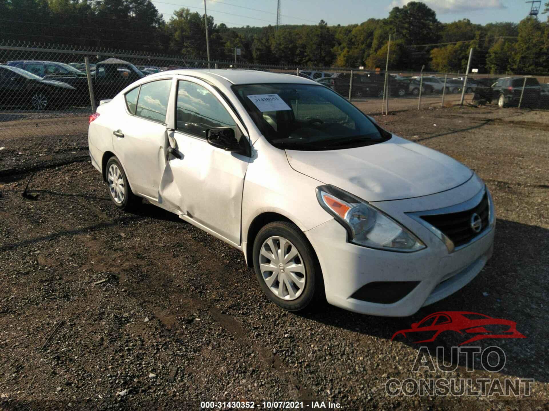 NISSAN VERSA 2016 - 3N1CN7AP9GL855833