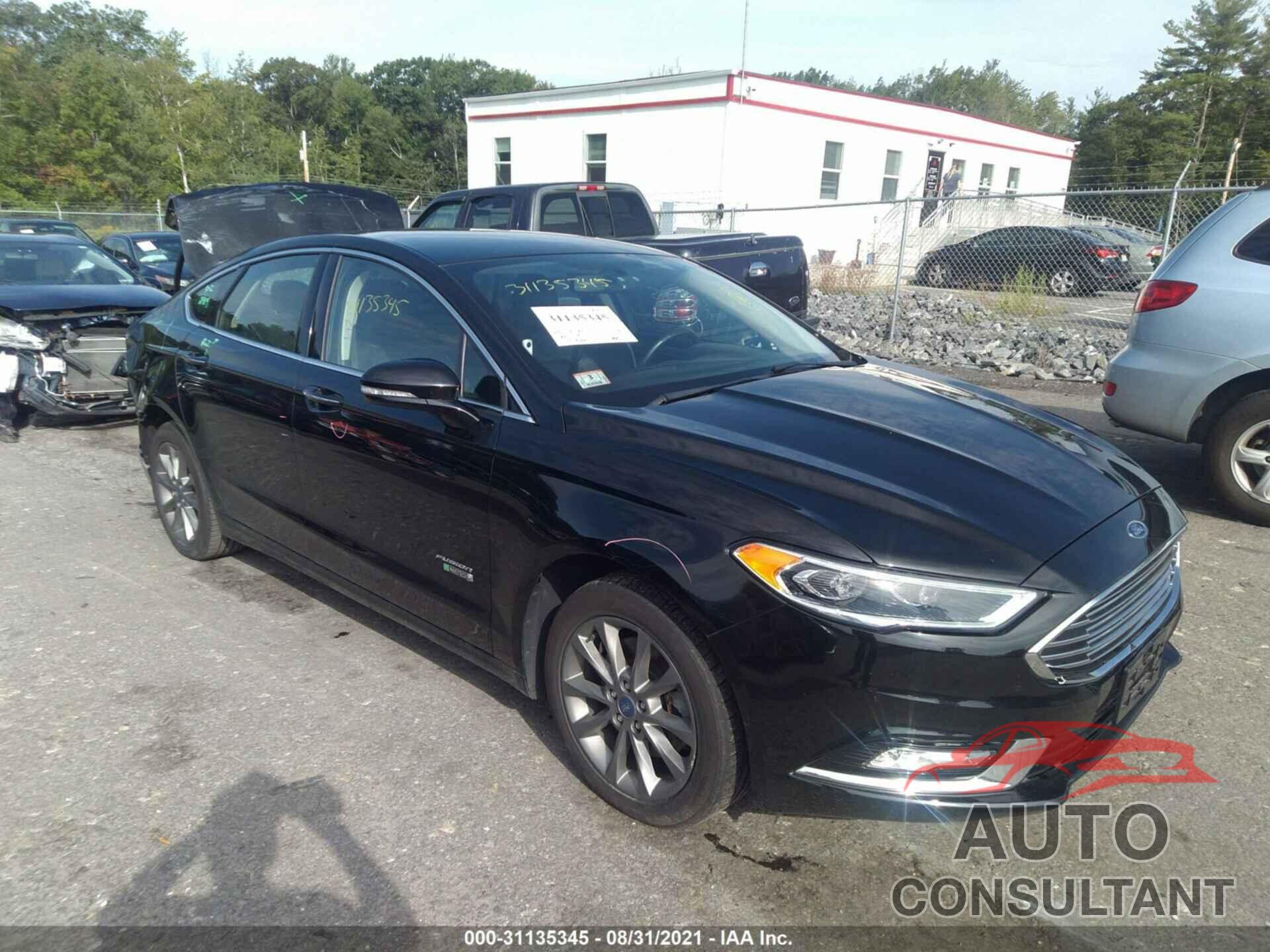 FORD FUSION ENERGI 2017 - 3FA6P0PU8HR345566