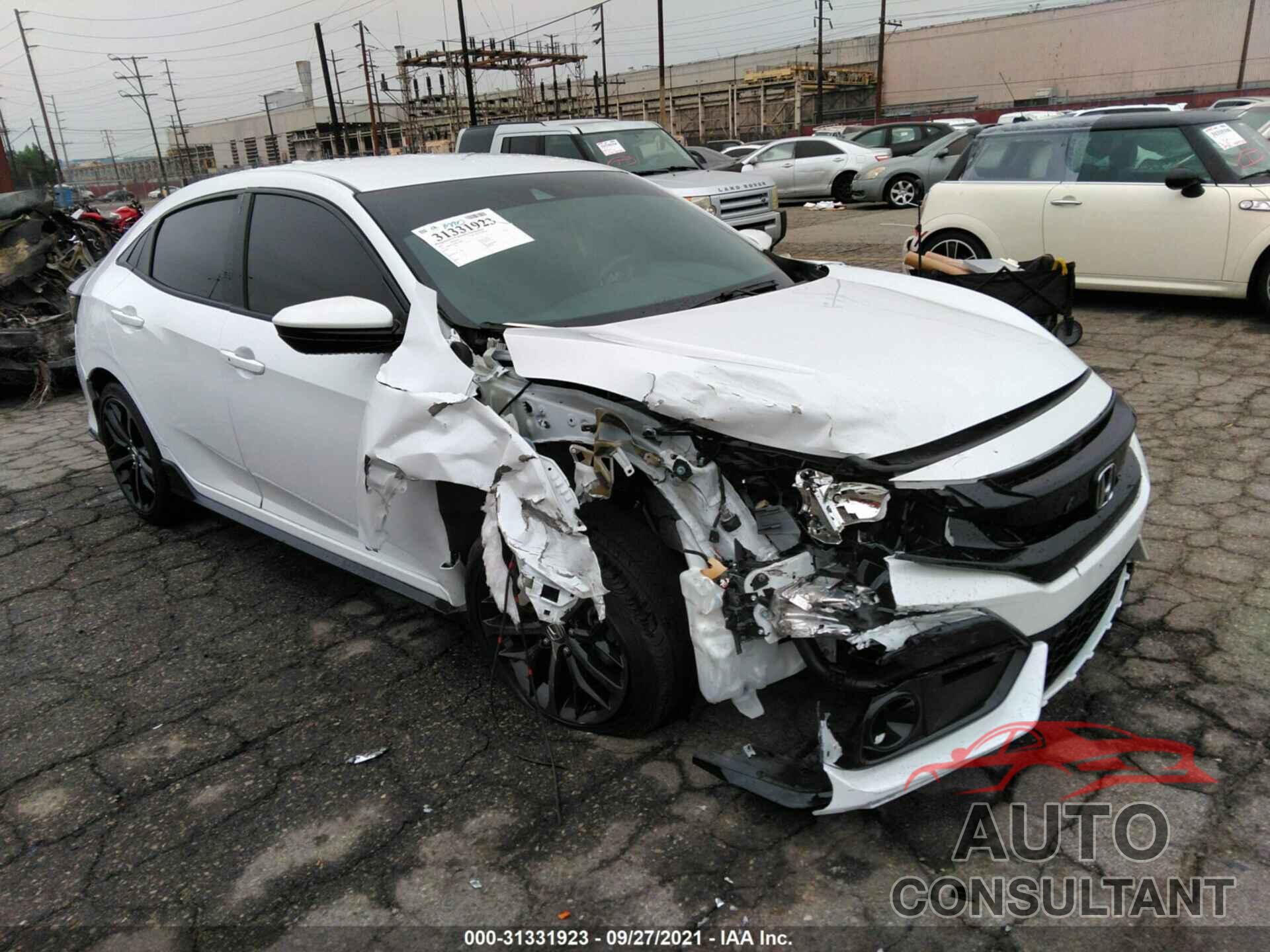 HONDA CIVIC HATCHBACK 2021 - SHHFK7H44MU409001