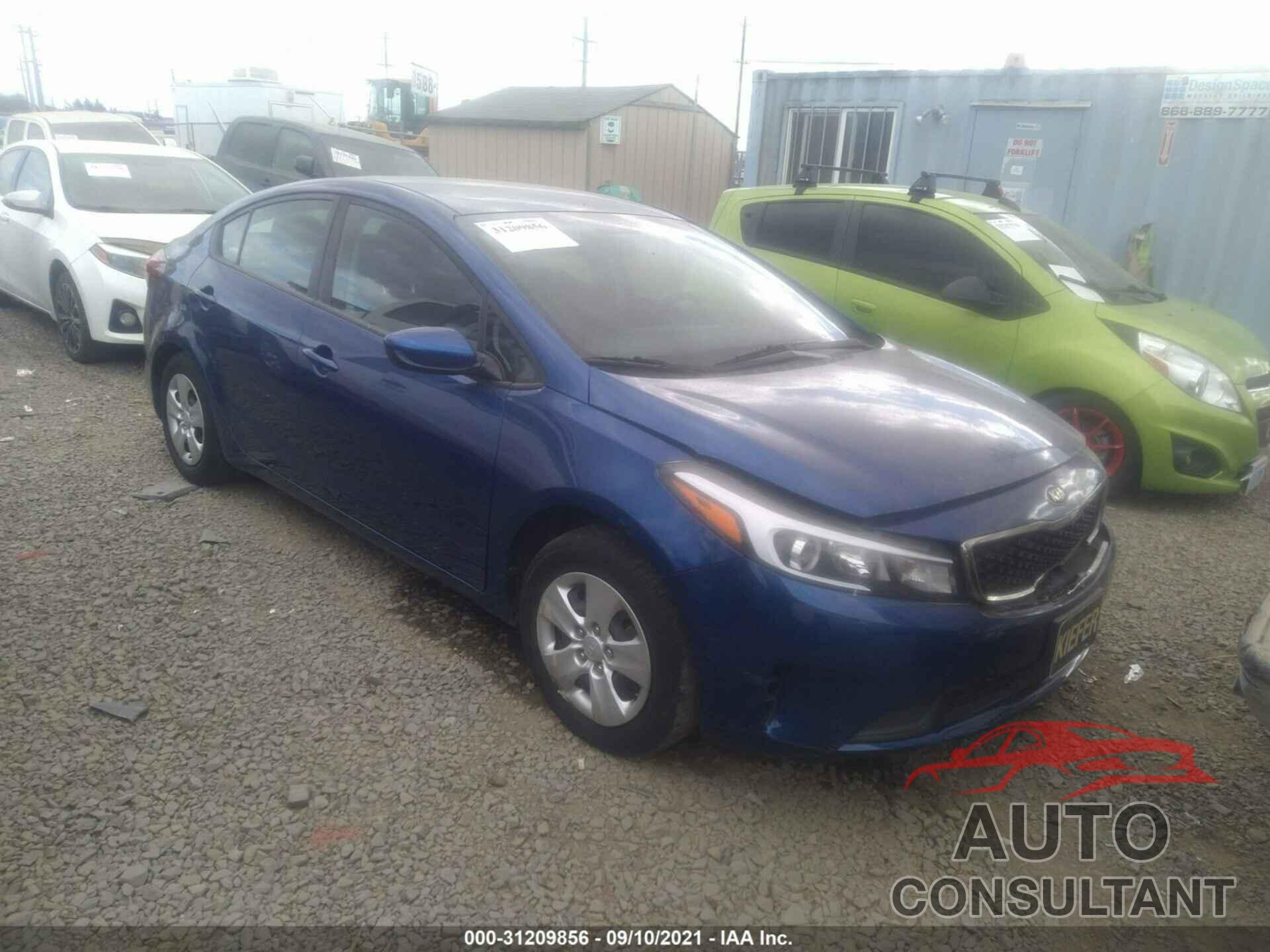 KIA FORTE 2017 - 3KPFK4A70HE118348