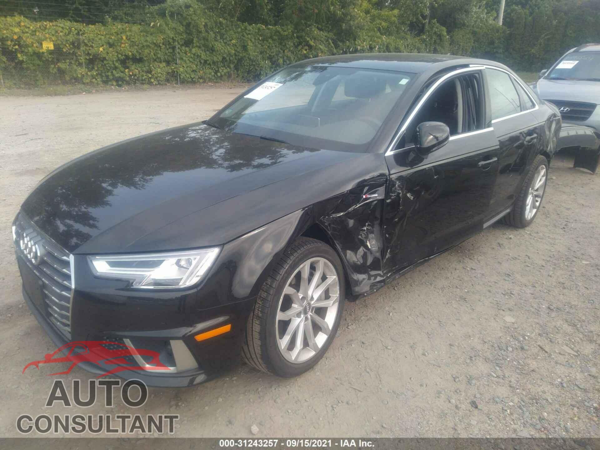 AUDI A4 2019 - WAUENAF45KA070451