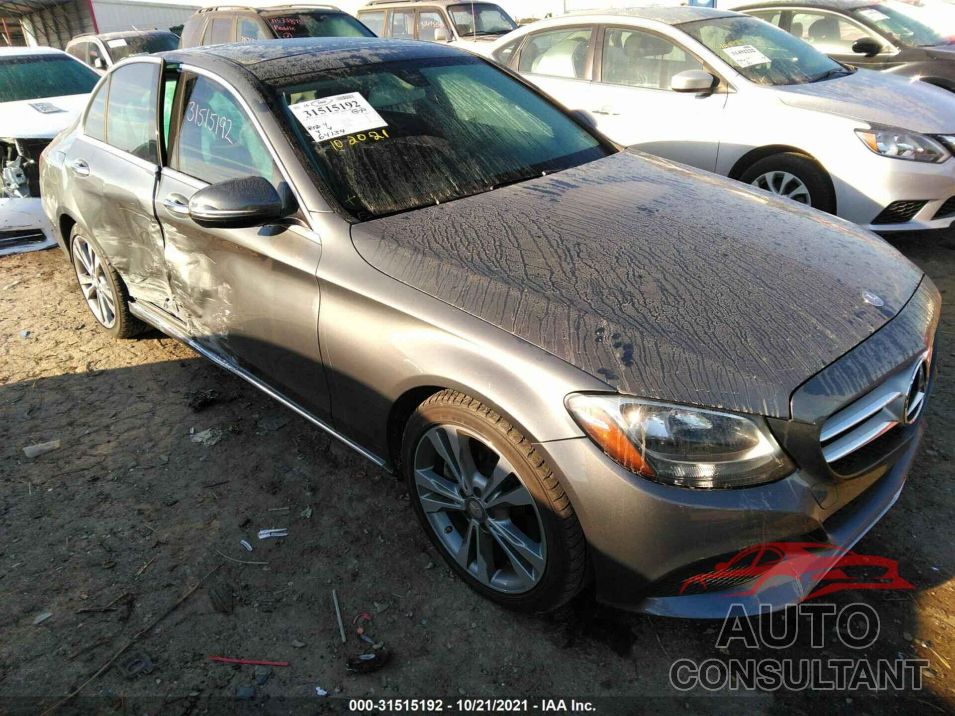 MERCEDES-BENZ C-CLASS 2017 - 55SWF4JB8HU182977