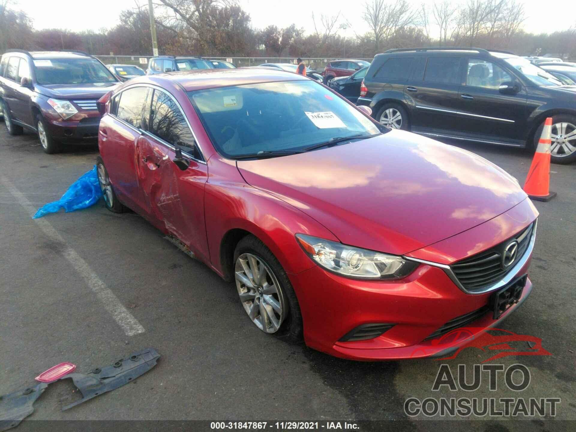 MAZDA MAZDA6 2016 - JM1GJ1U5XG1459984