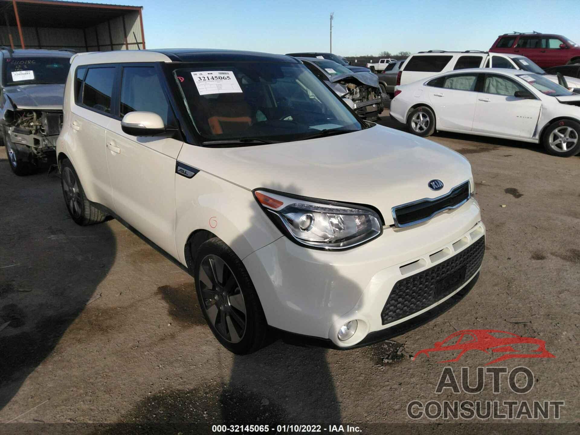 KIA SOUL 2016 - KNDJX3A57G7277113