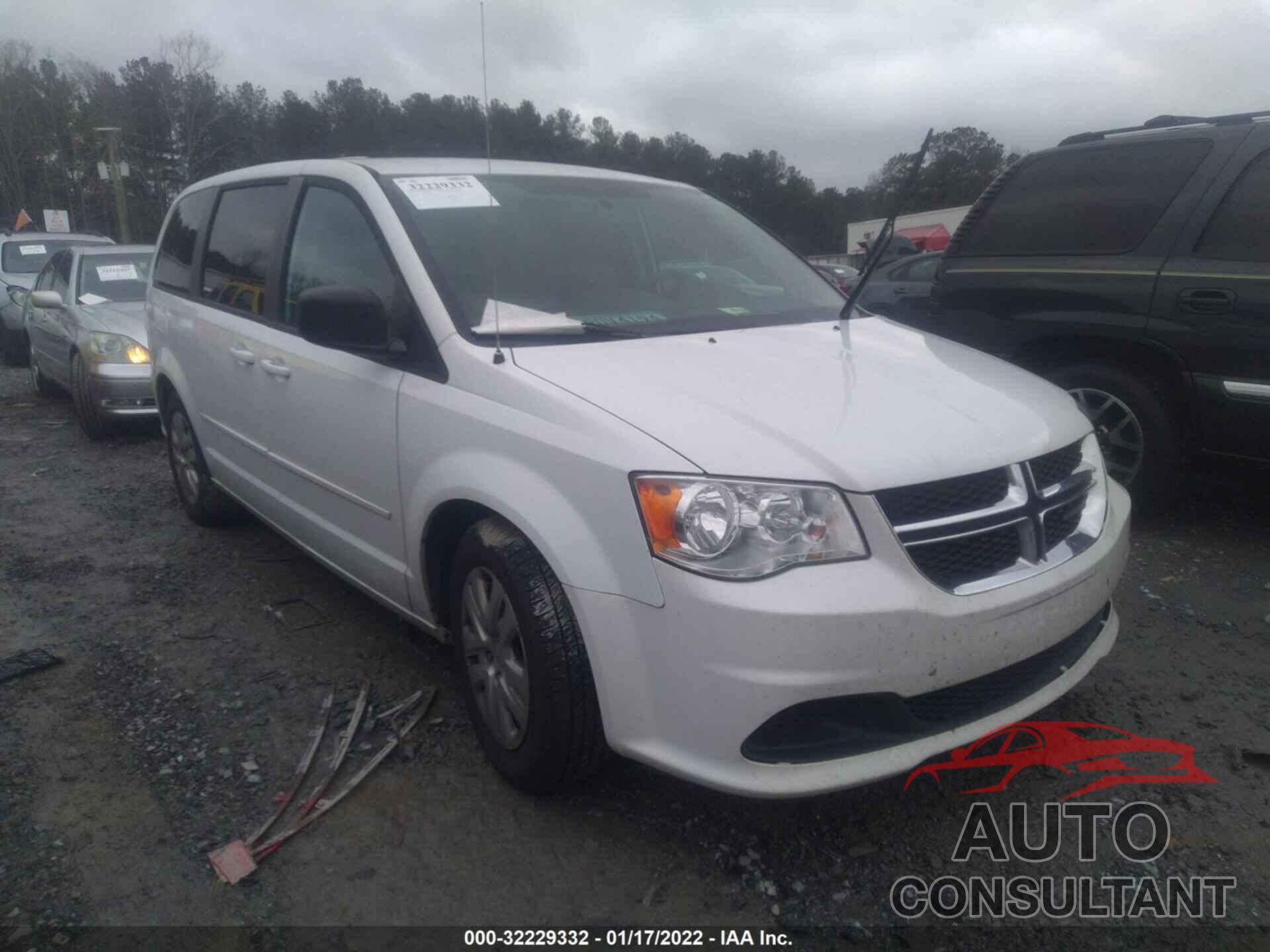 DODGE GRAND CARAVAN 2016 - 2C4RDGBG3GR368252