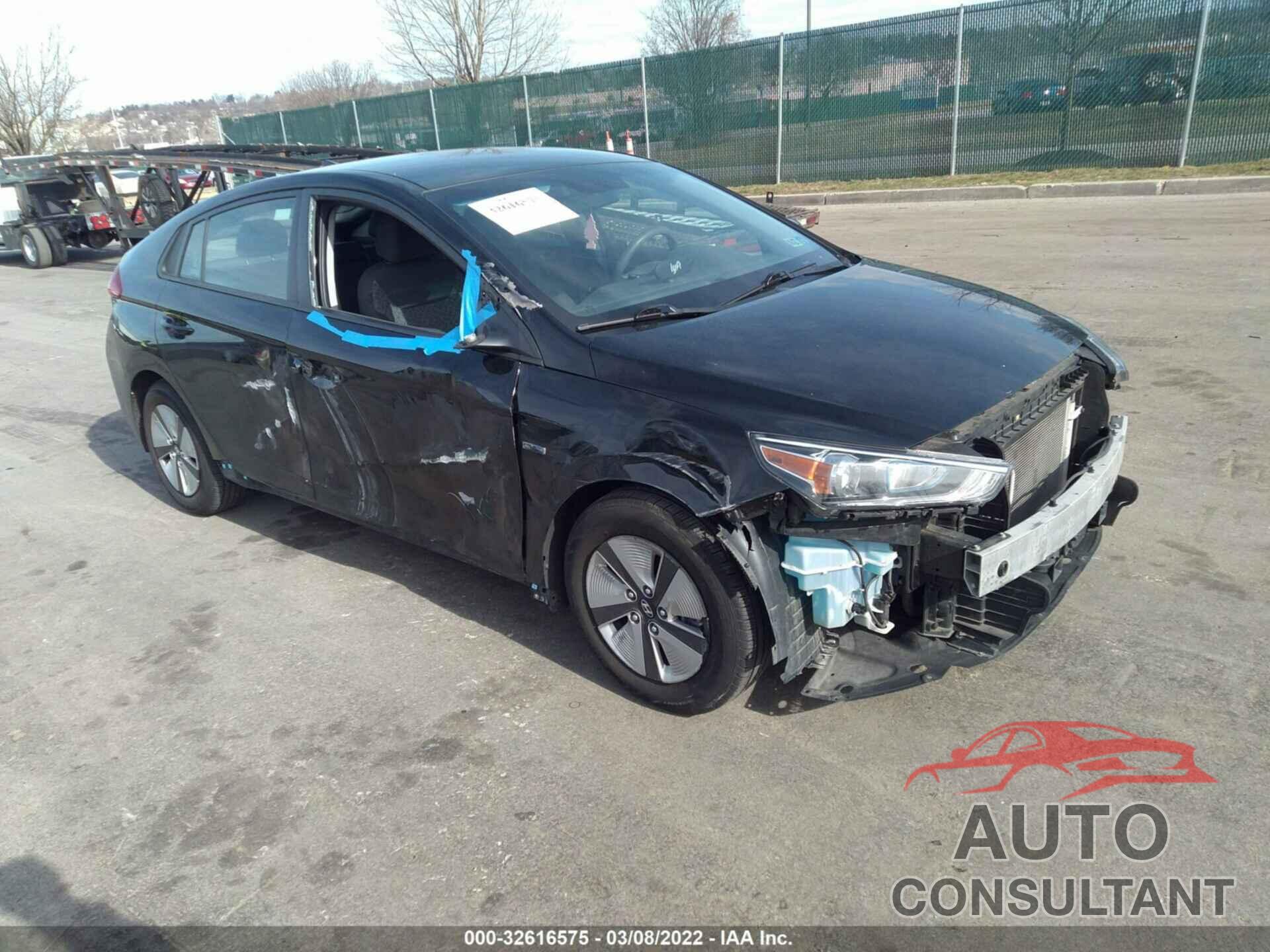 HYUNDAI IONIQ HYBRID 2019 - KMHC65LCXKU176155