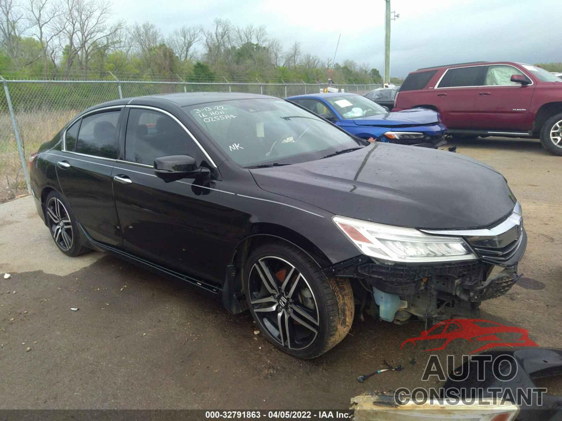 HONDA ACCORD SEDAN 2016 - 1HGCR3F9XGA025584