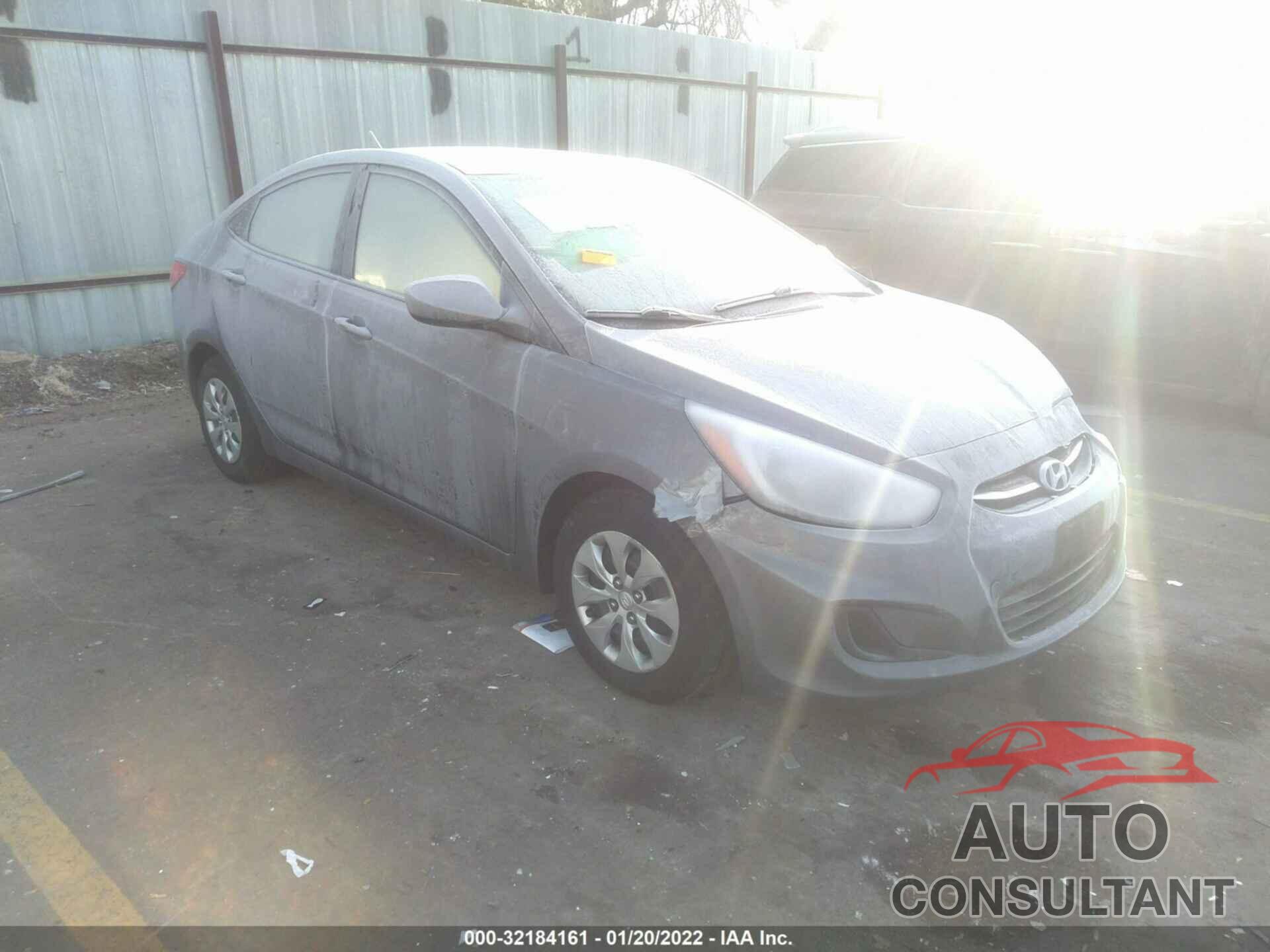 HYUNDAI ACCENT 2016 - KMHCT4AE7GU104196