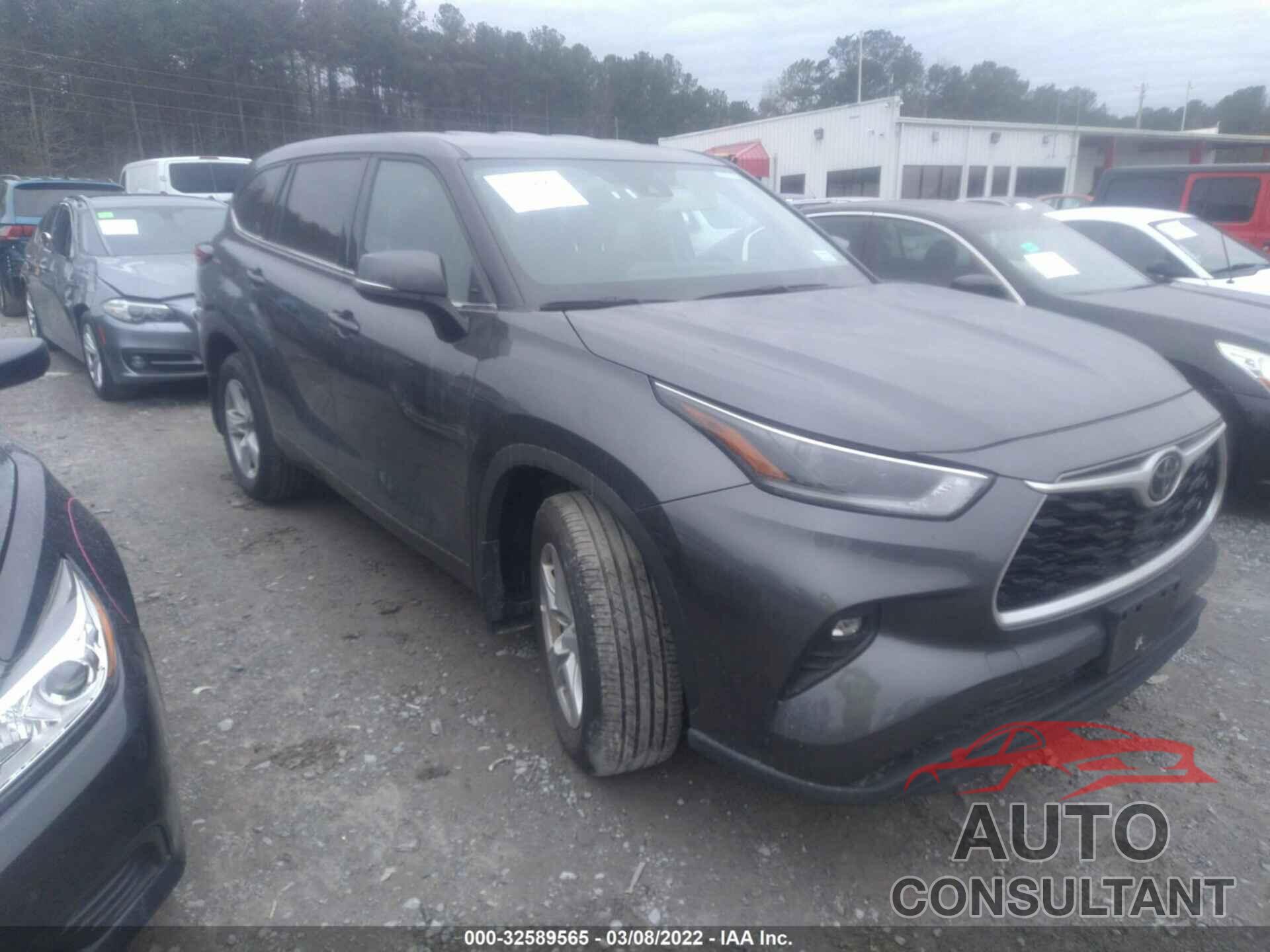 TOYOTA HIGHLANDER 2021 - 5TDBZRBH6MS545144
