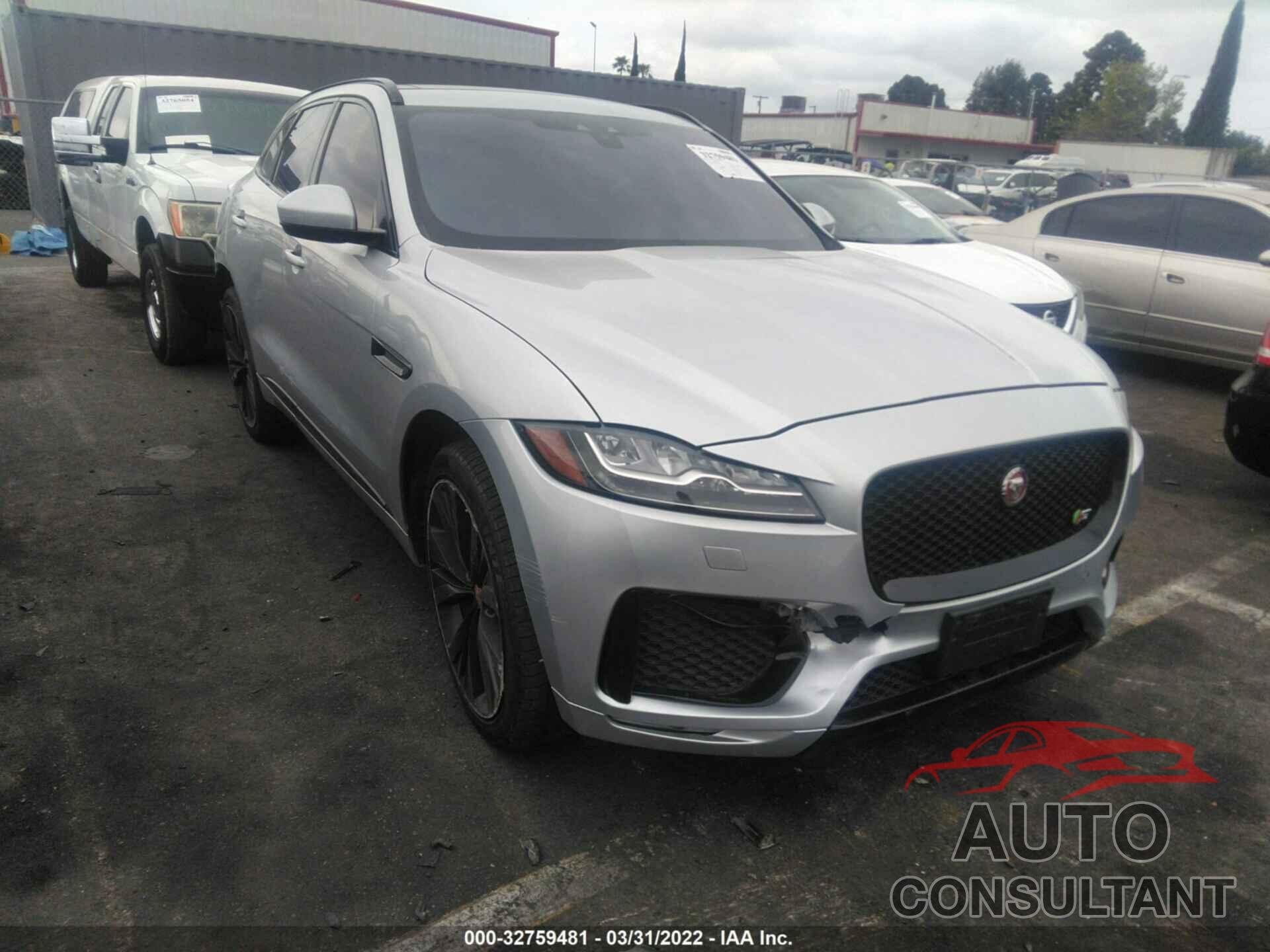 JAGUAR F-PACE 2018 - SADCM2FV6JA243909