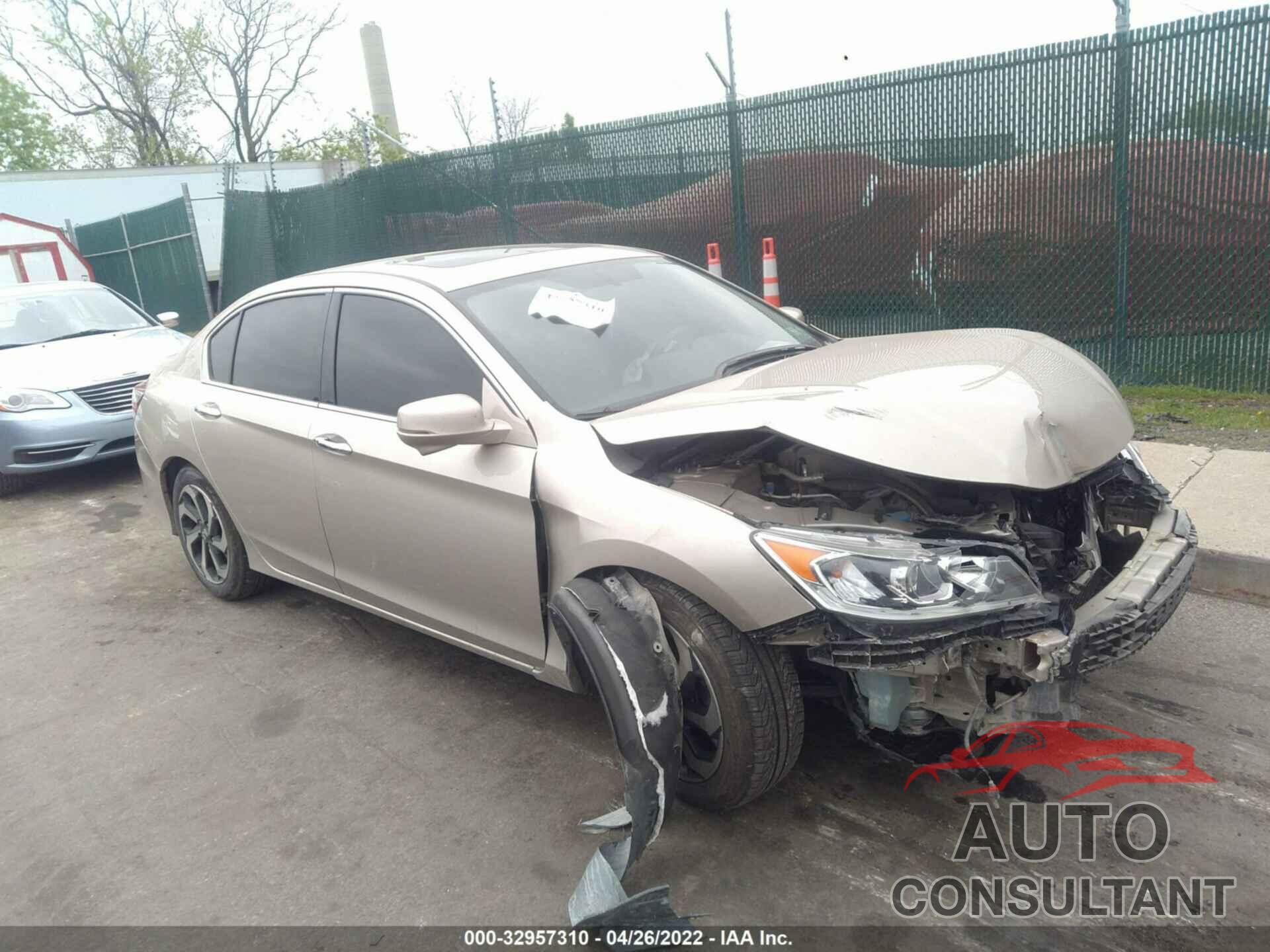 HONDA ACCORD SEDAN 2016 - 1HGCR3F83GA014627