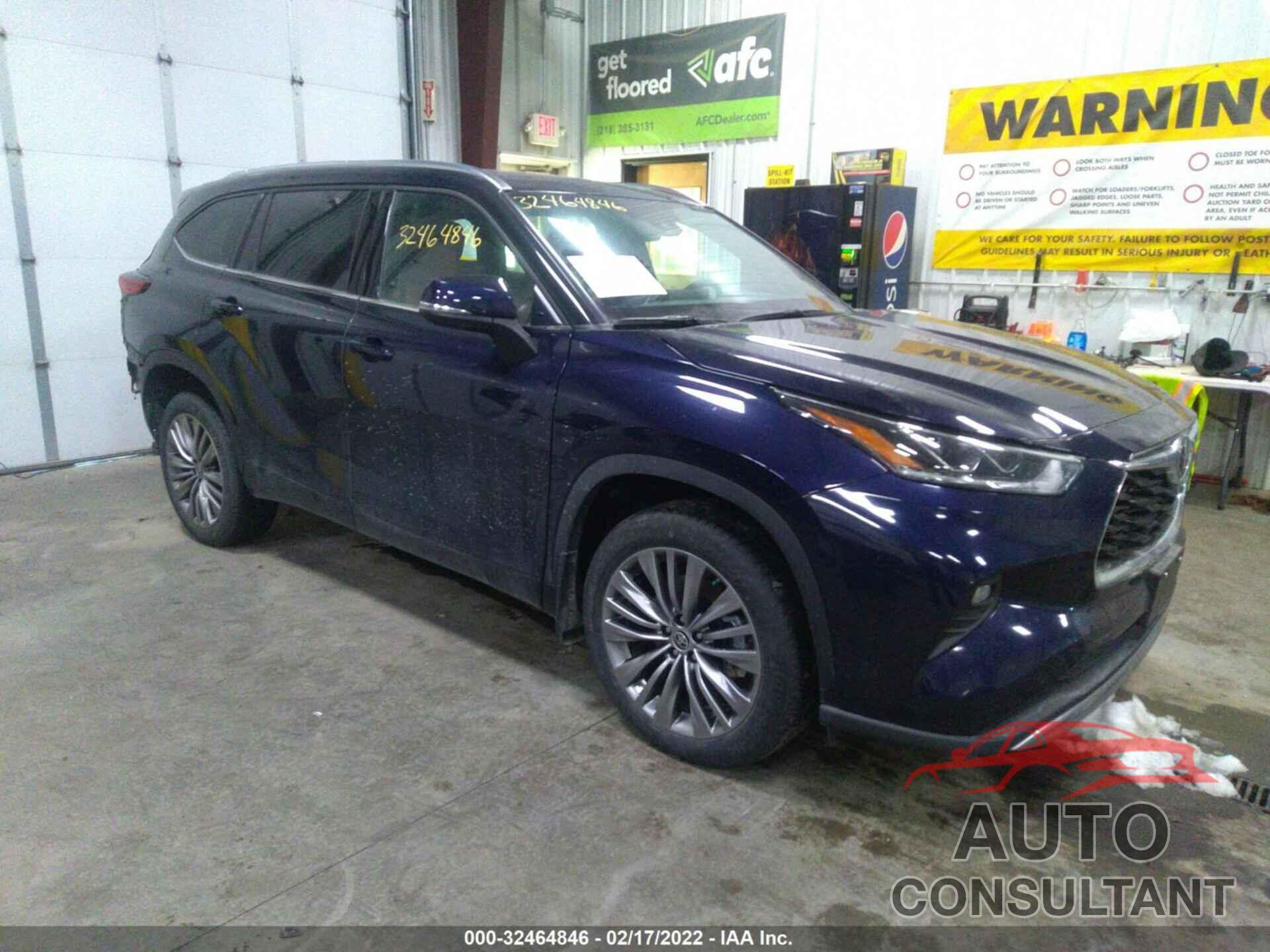 TOYOTA HIGHLANDER 2020 - 5TDFZRBH4LS043961