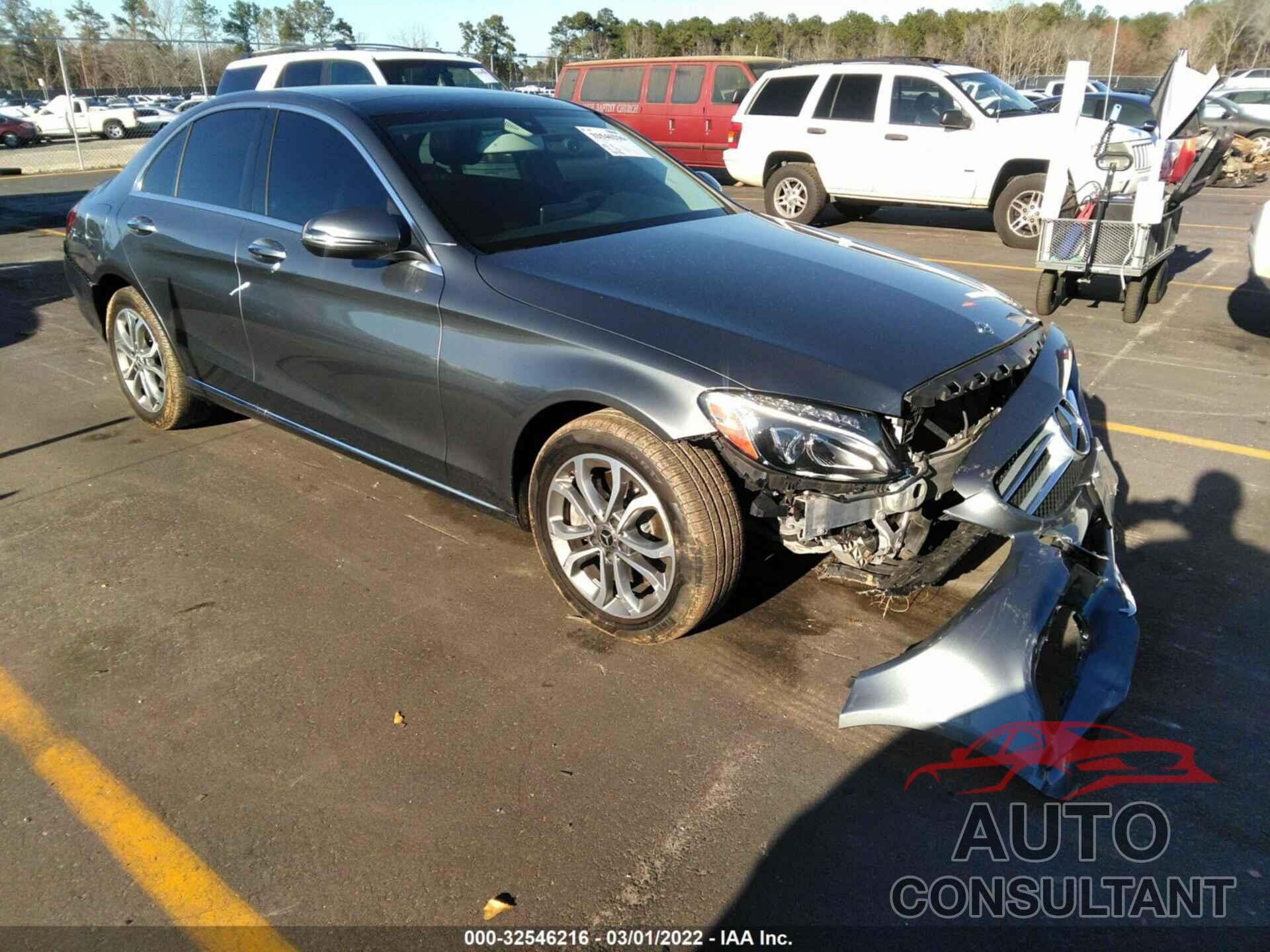 MERCEDES-BENZ C-CLASS 2017 - WDDWF4KB4HR307988