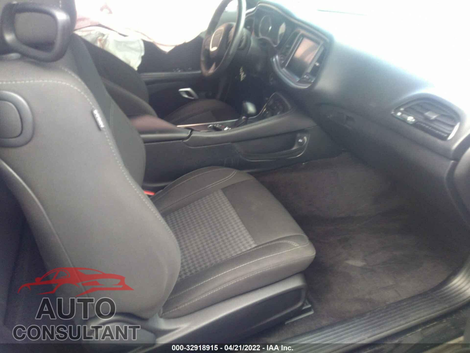 DODGE CHALLENGER 2016 - 2C3CDZAG9GH329761