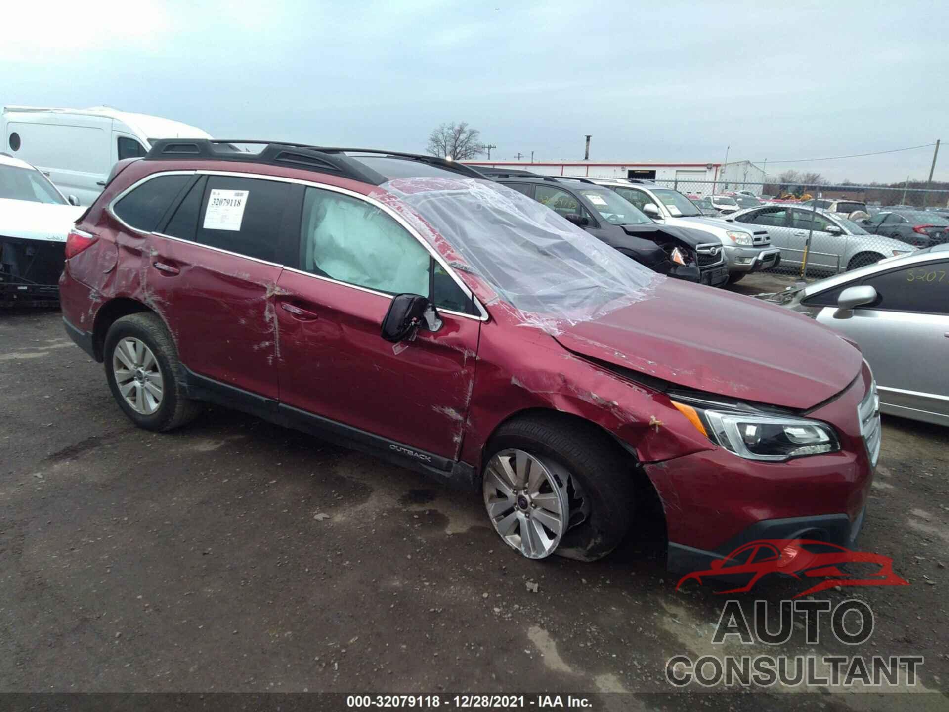 SUBARU OUTBACK 2017 - 4S4BSAHC0H3261609