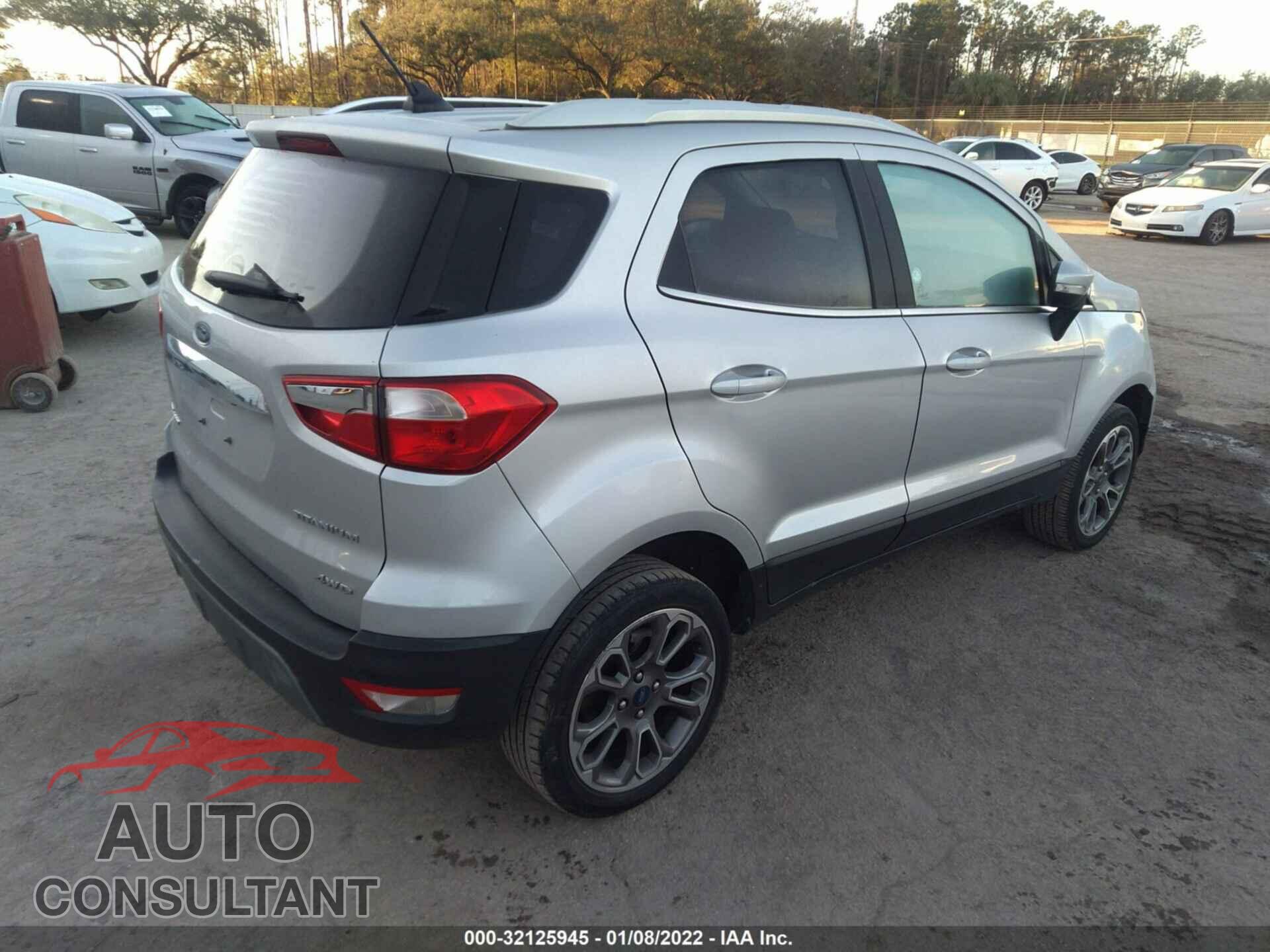 FORD ECOSPORT 2020 - MAJ6S3KL7LC334869