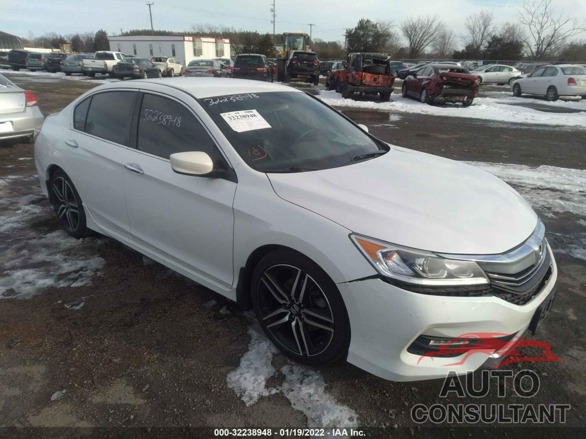 HONDA ACCORD SEDAN 2016 - 1HGCR2F5XGA242737