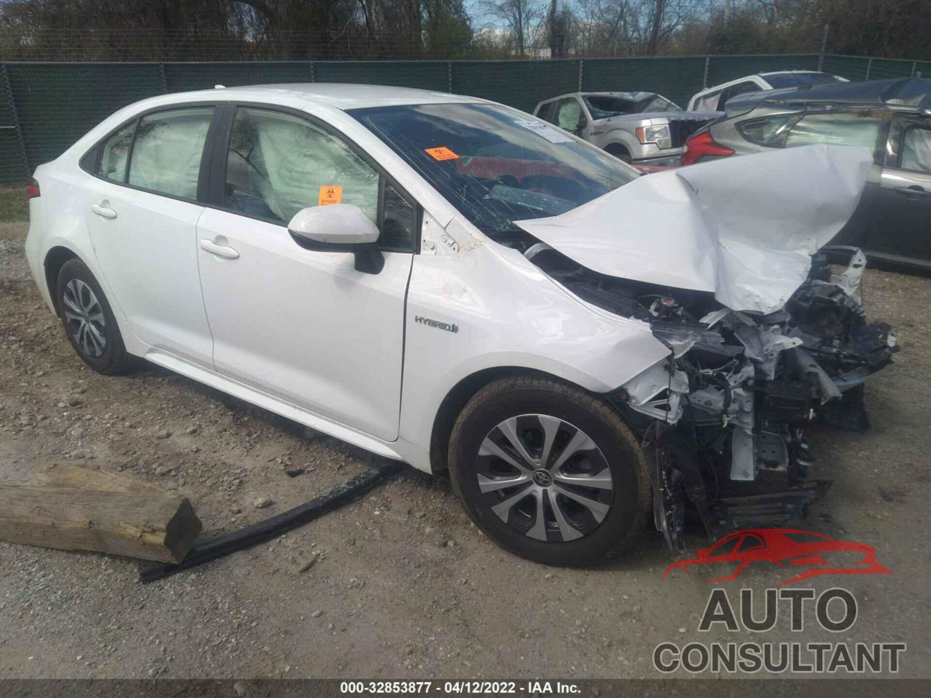 TOYOTA COROLLA 2021 - JTDEAMDE6MJ026005