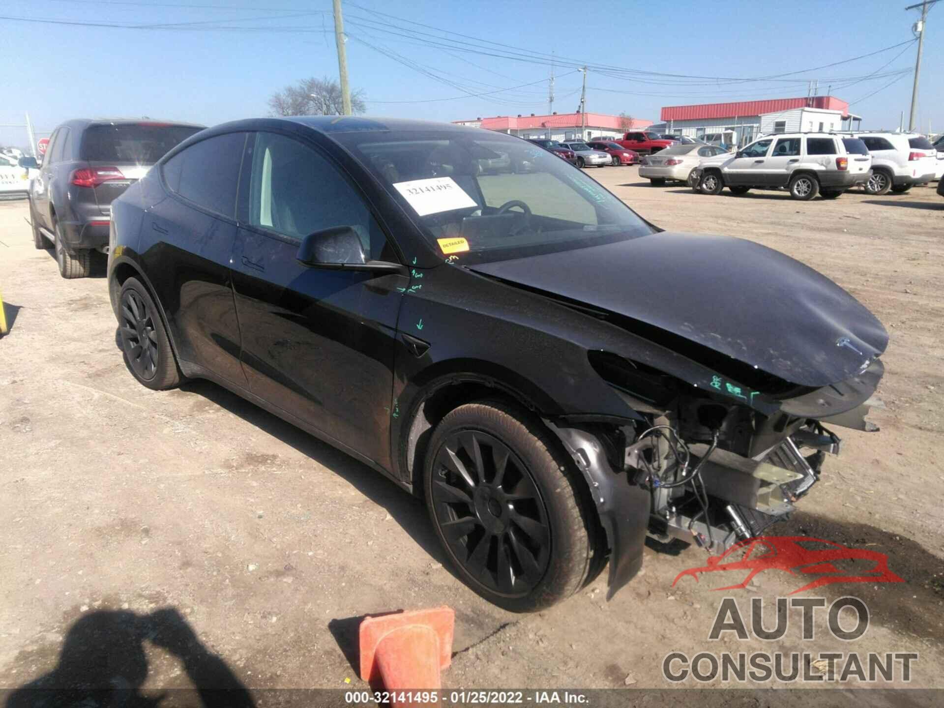 TESLA MODEL Y 2021 - 5YJYGDEE3MF256425