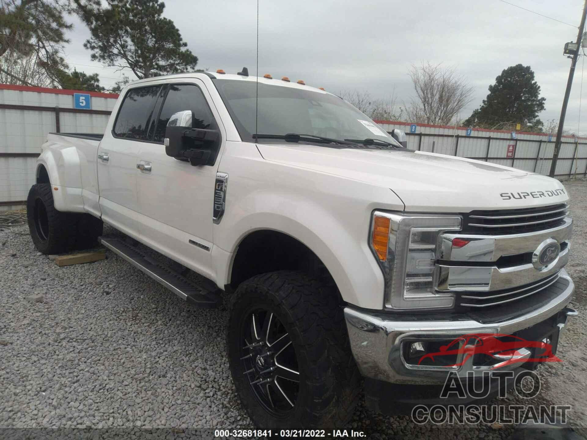 FORD SUPER DUTY F-350 DRW 2019 - 1FT8W3DT9KEG65315