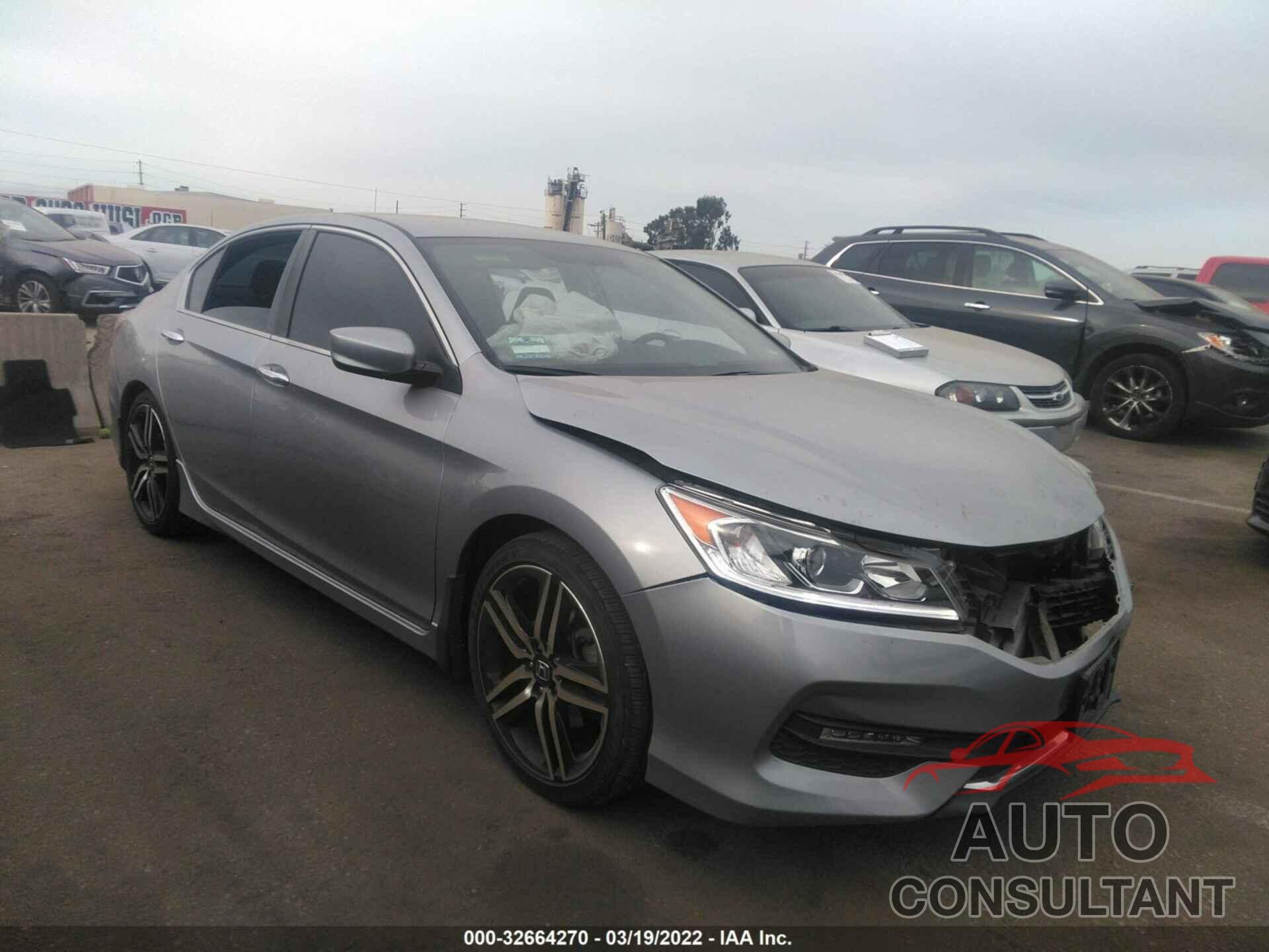 HONDA ACCORD SEDAN 2016 - 1HGCR2F55GA167820