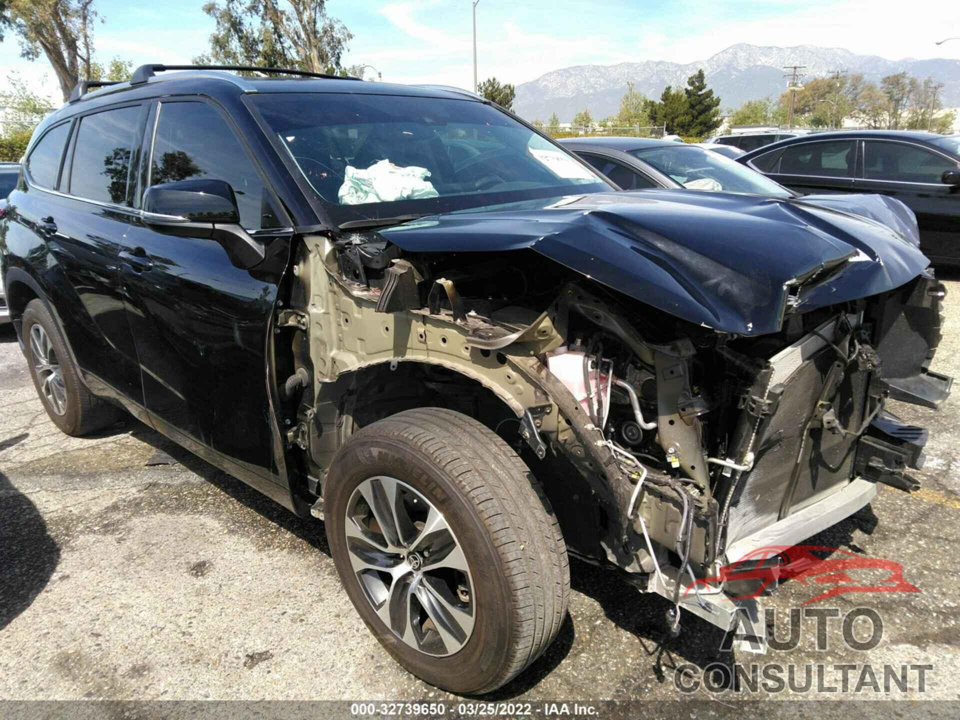 TOYOTA HIGHLANDER 2020 - 5TDHZRAH6LS512168