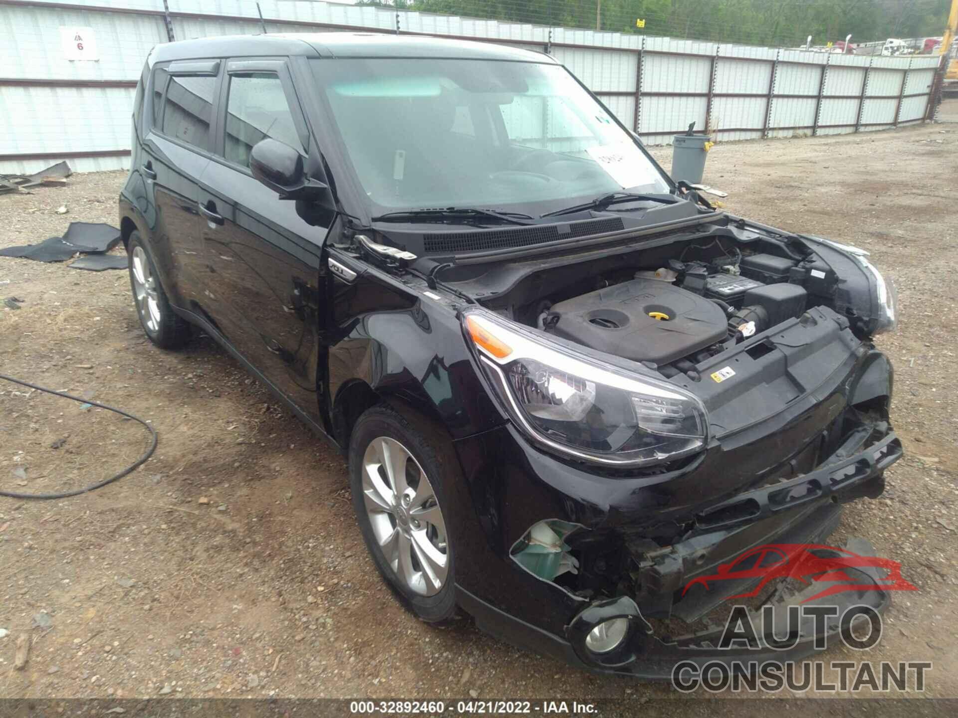KIA SOUL 2016 - KNDJP3A58G7275399