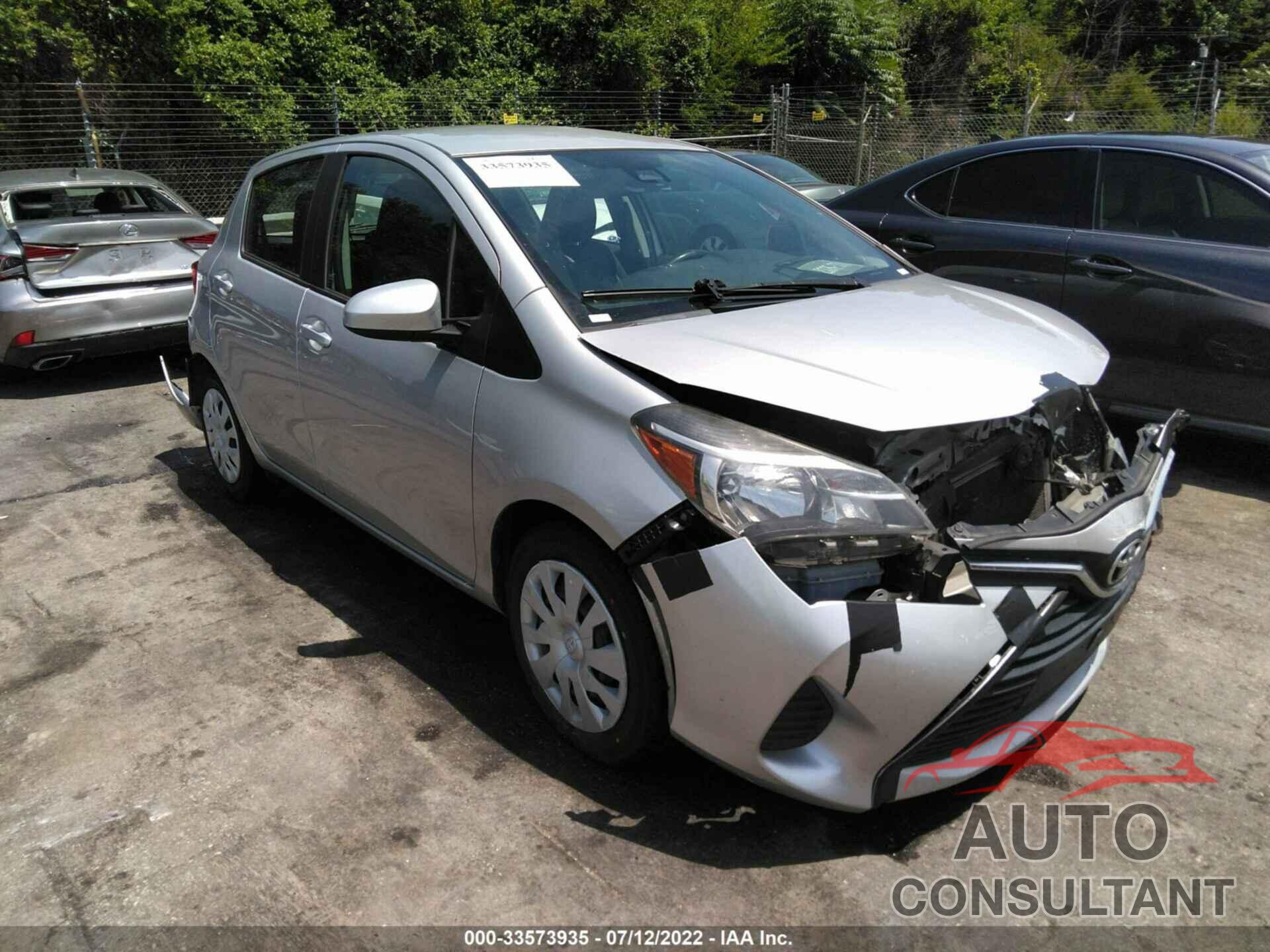 TOYOTA YARIS 2017 - VNKKTUD3XHA083350