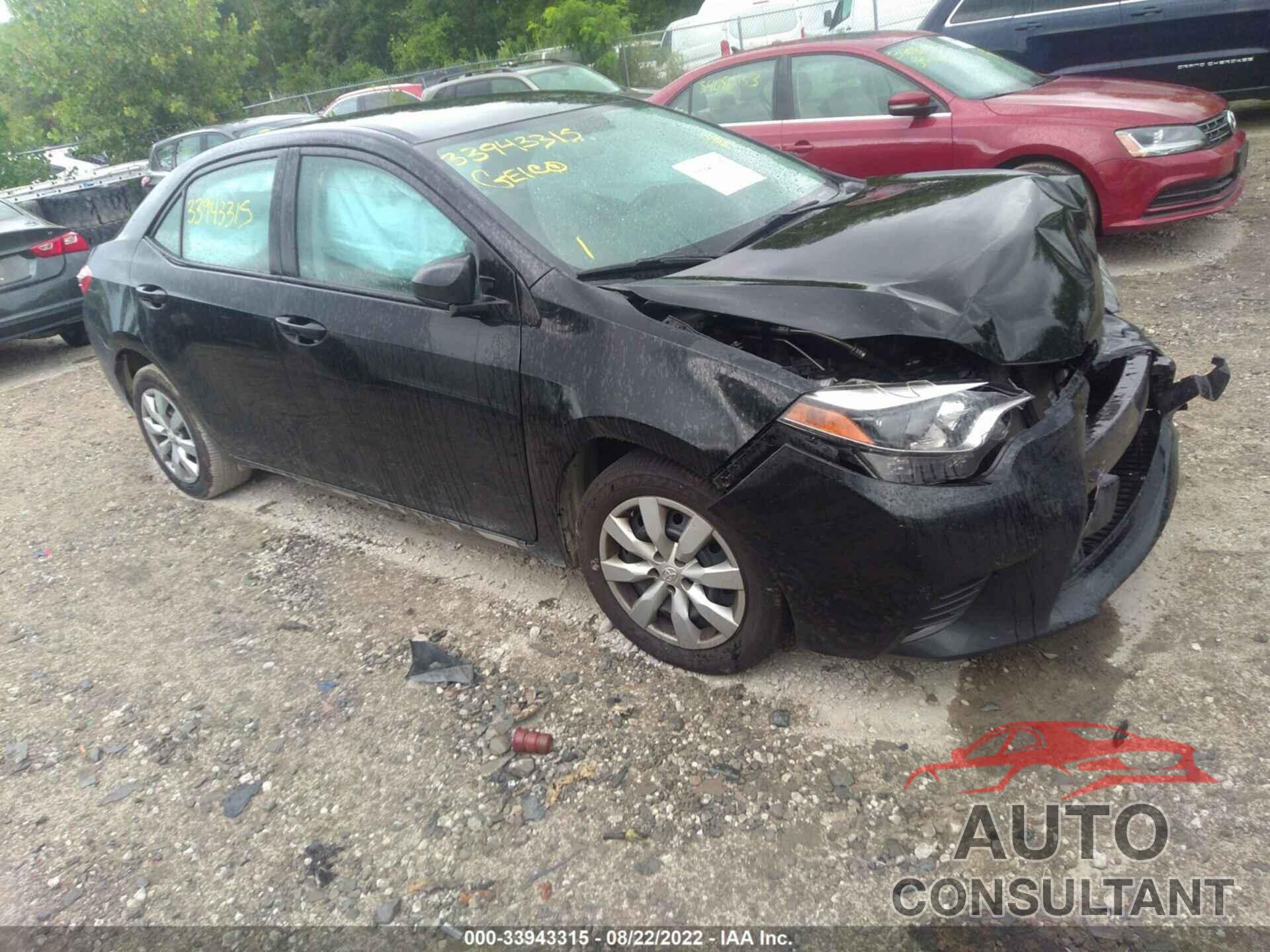 TOYOTA COROLLA 2016 - 2T1BURHE3GC733905