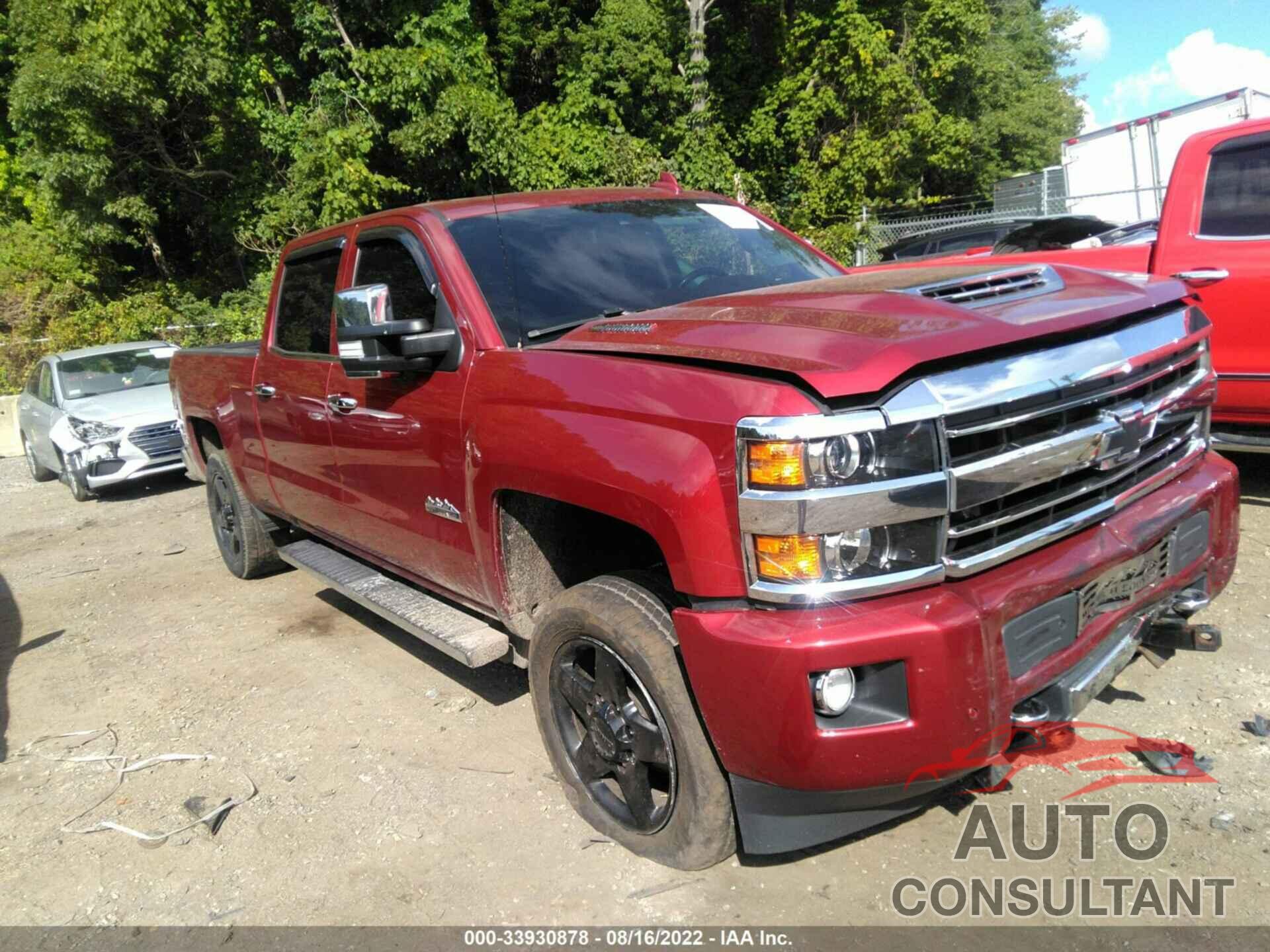 CHEVROLET SILVERADO 2500HD 2018 - 1GC1KXEY4JF181771