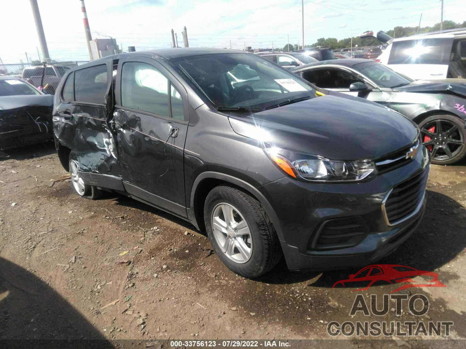 CHEVROLET TRAX 2020 - 3GNCJKSB8LL125055