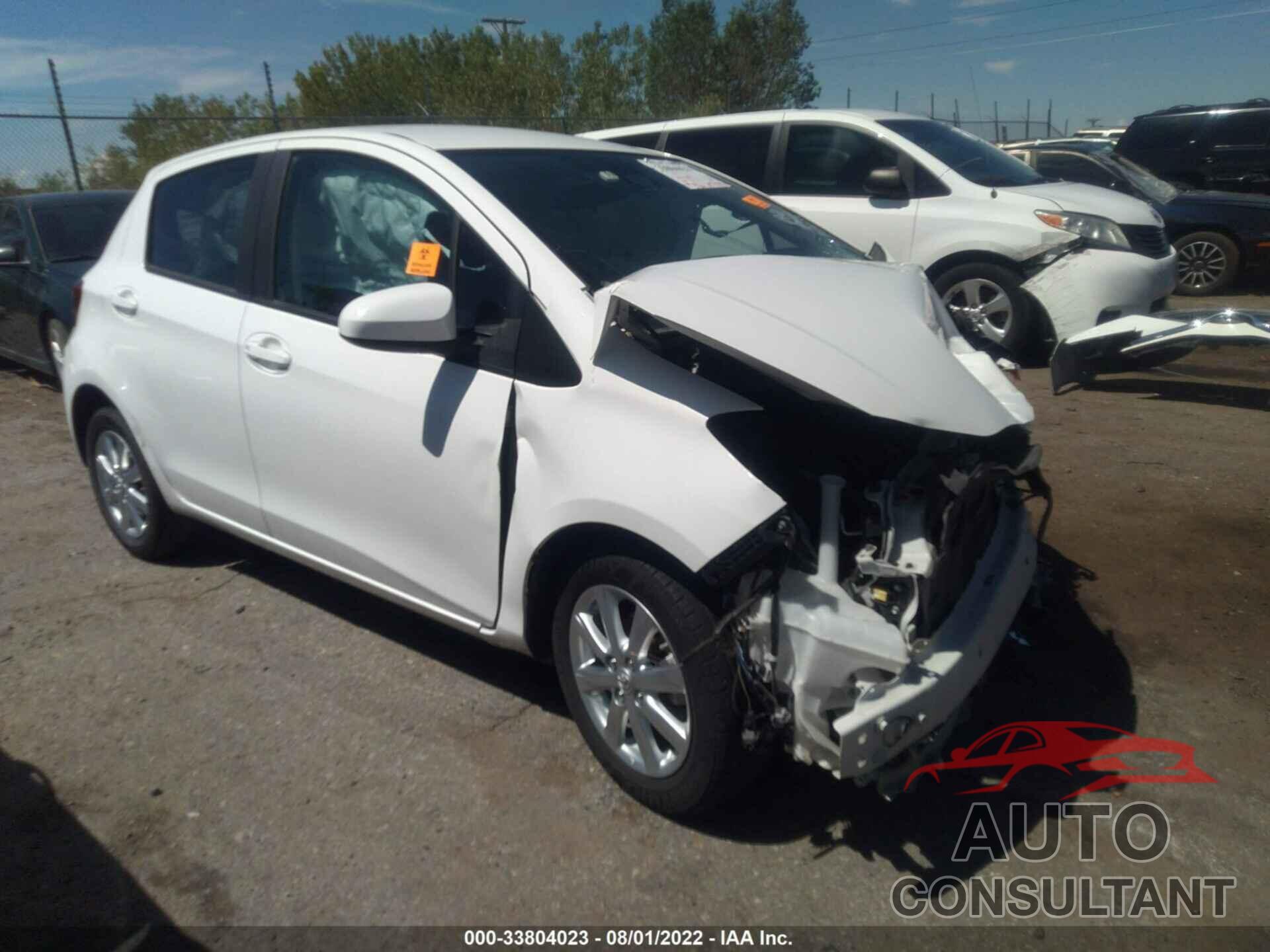 TOYOTA YARIS 2017 - VNKKTUD37HA071351