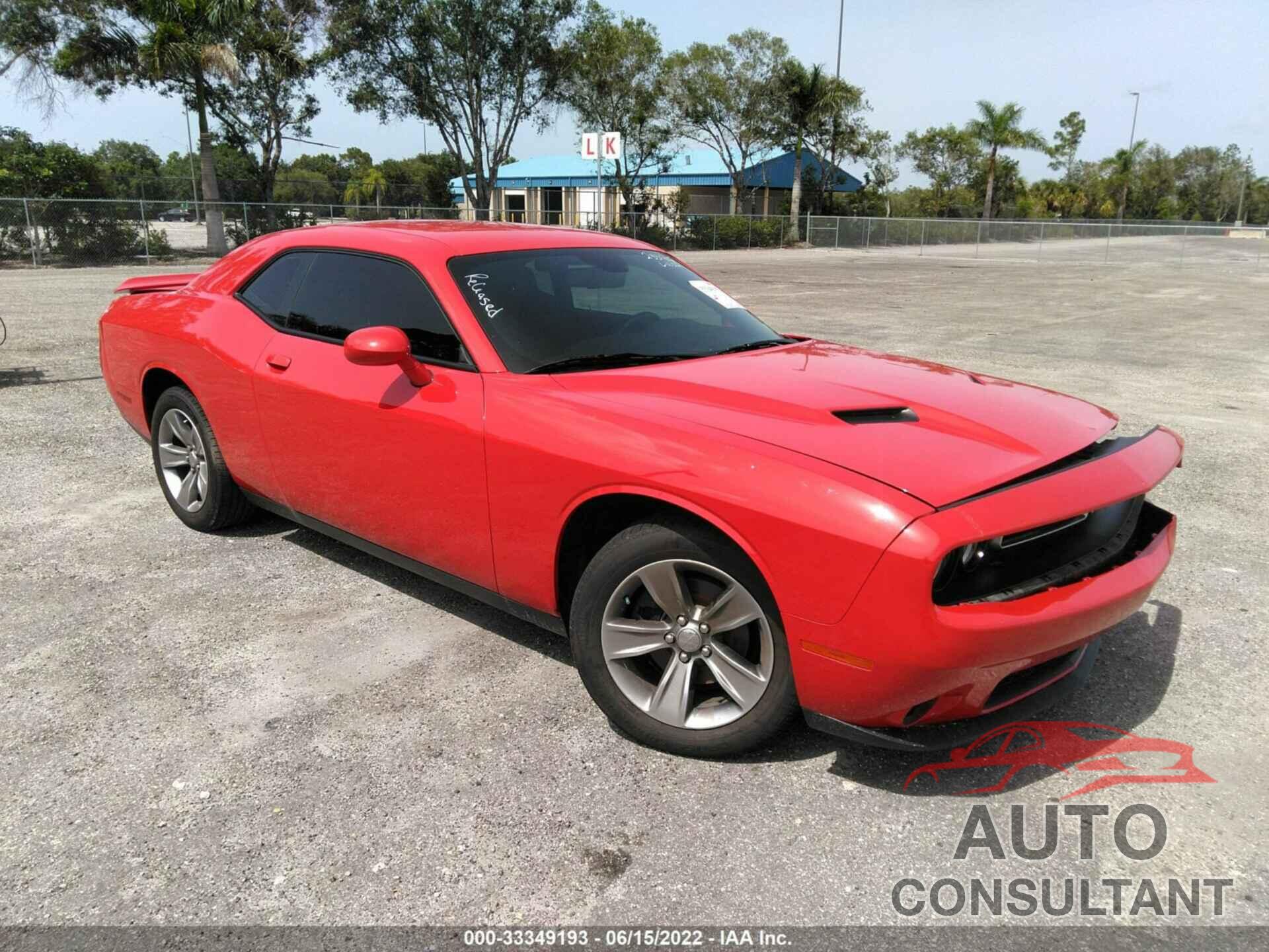 DODGE CHALLENGER 2021 - 2C3CDZAG2MH509854