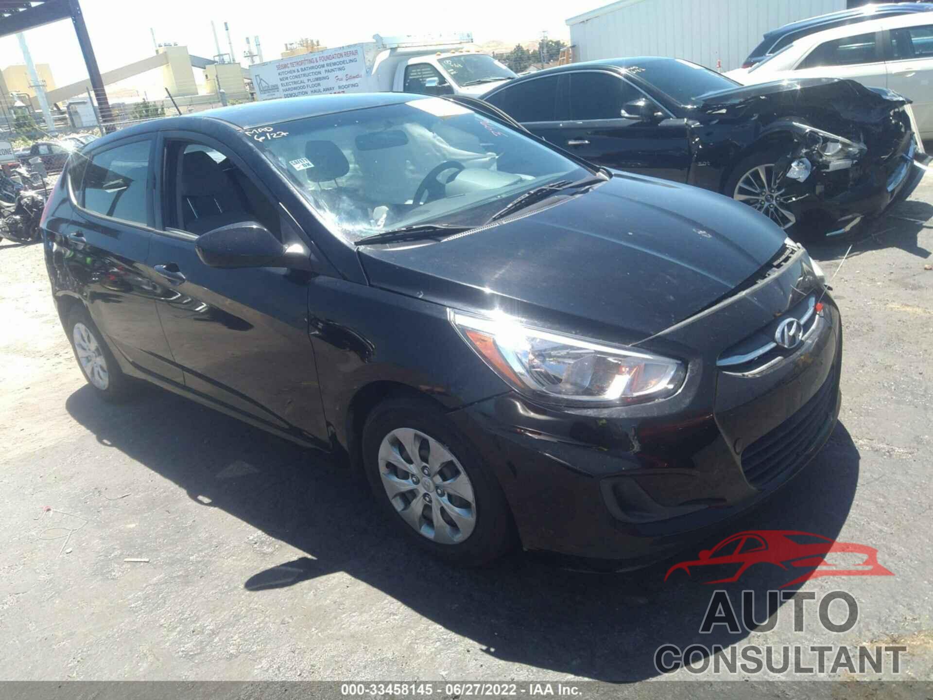 HYUNDAI ACCENT 2017 - KMHCT5AE2HU353996