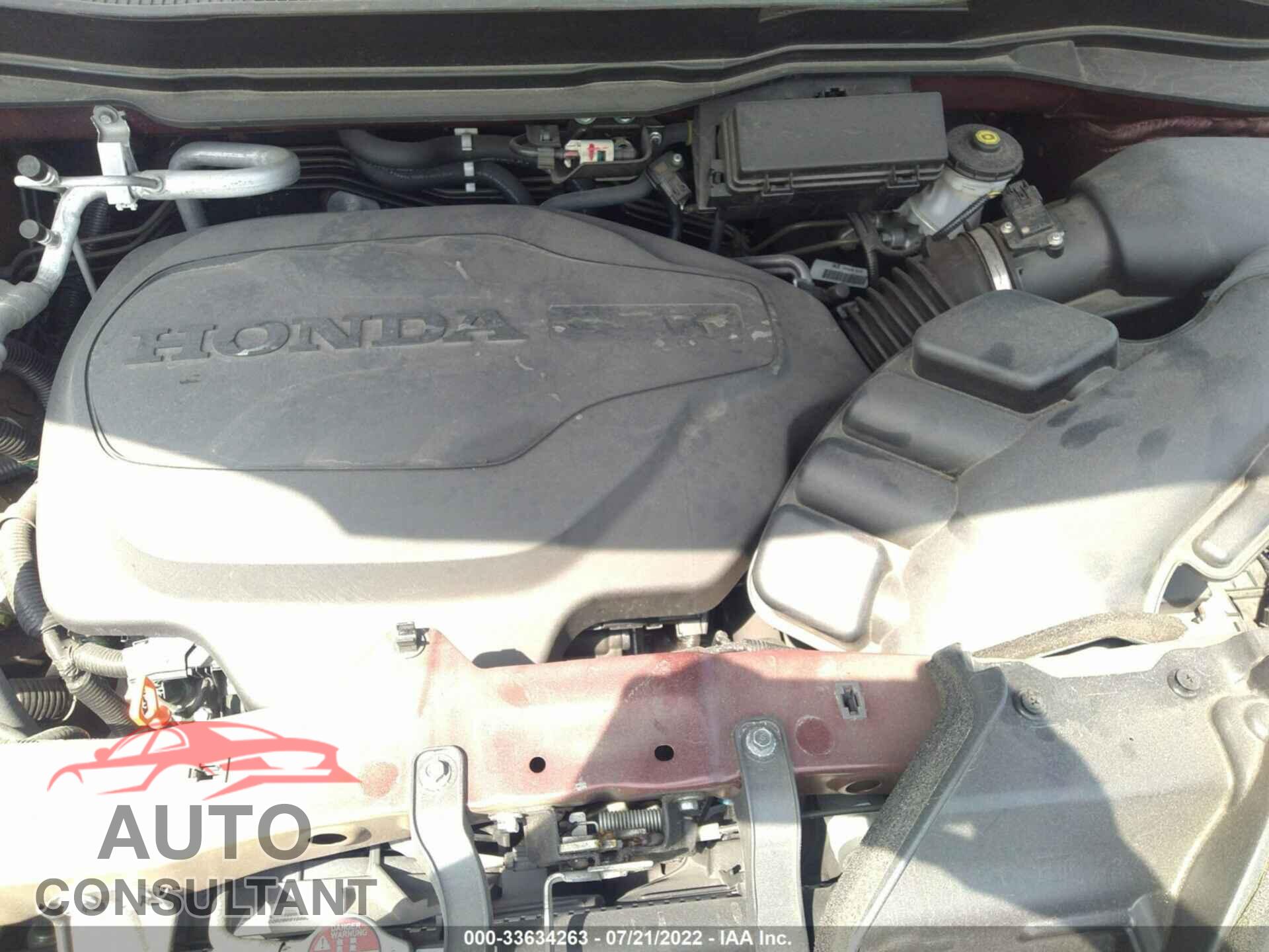 HONDA PILOT 2021 - 5FNYF6H58MB024123