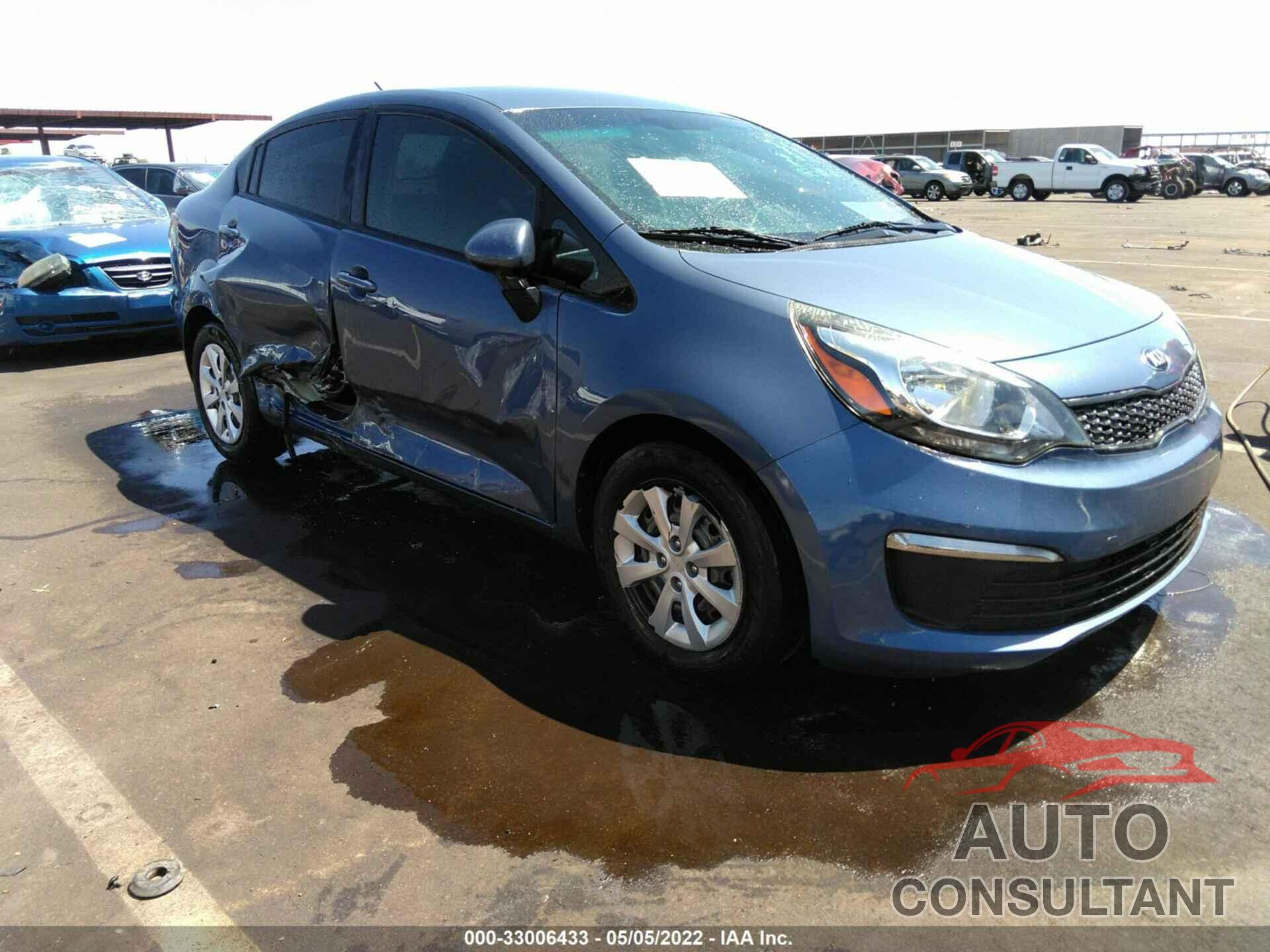 KIA RIO 2016 - KNADM4A39G6692446