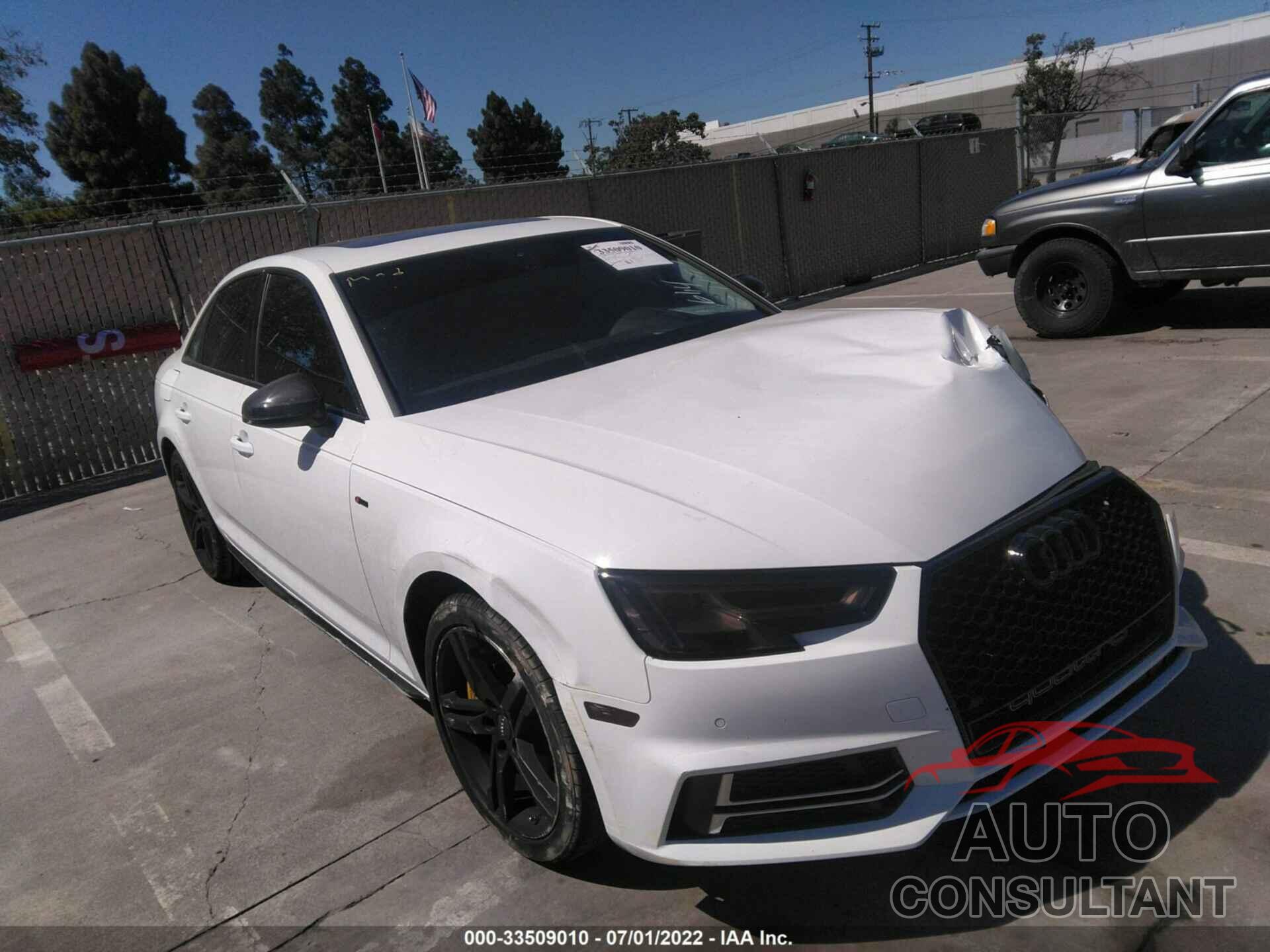 AUDI A4 2017 - WAUENAF45HN001759