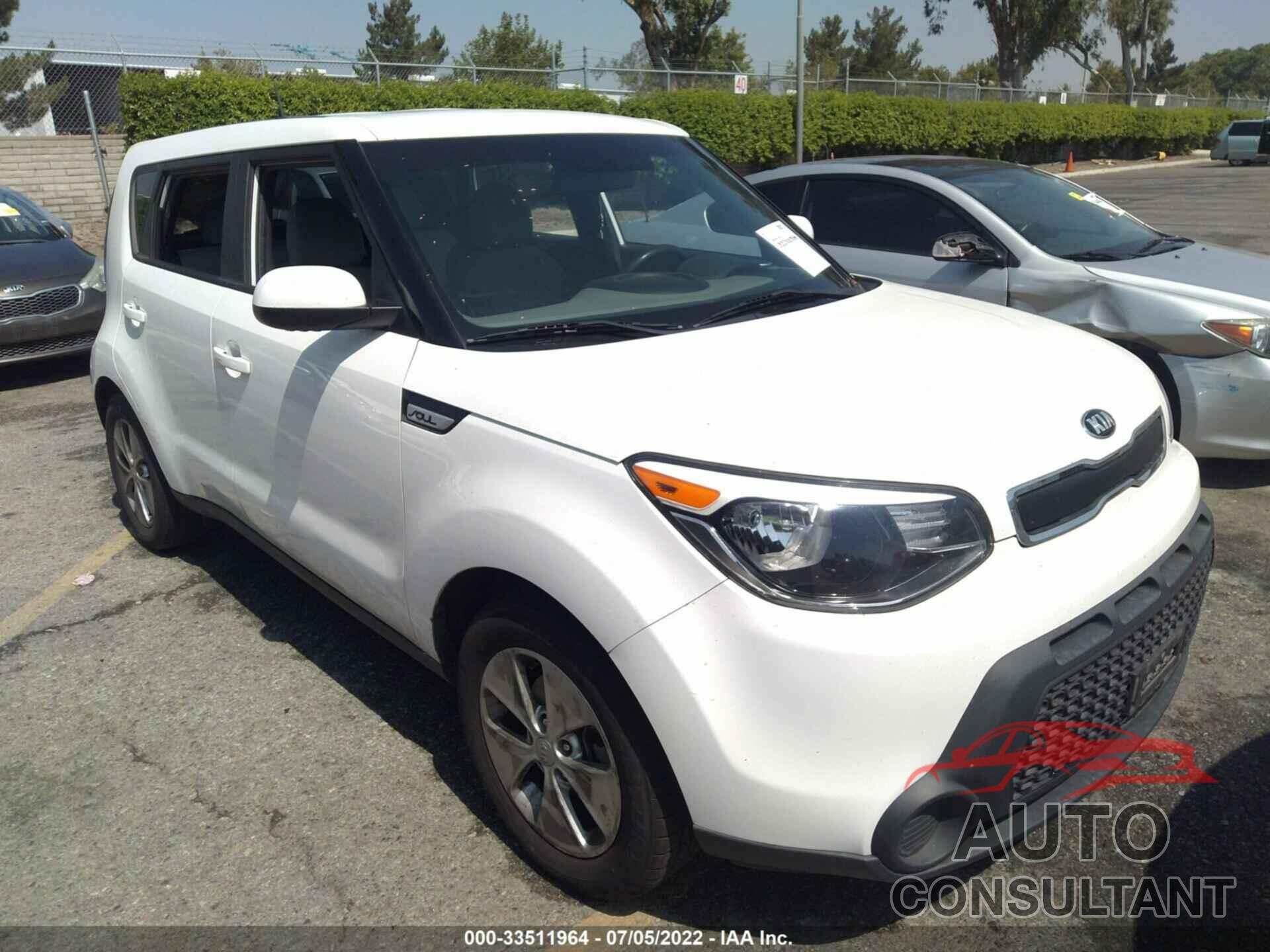 KIA SOUL 2016 - KNDJN2A27G7390033