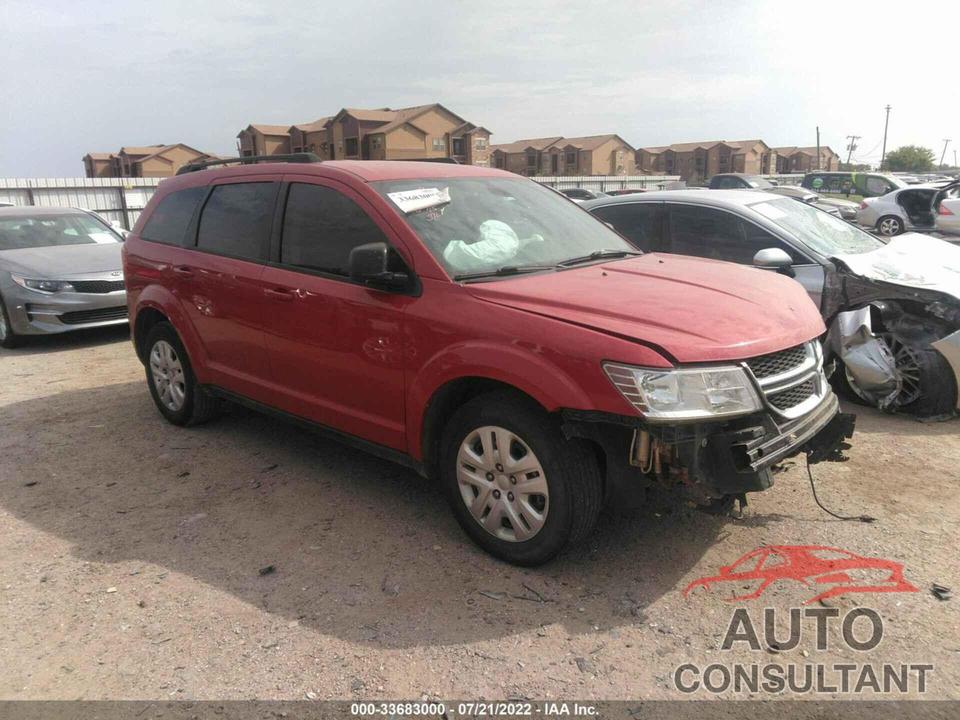 DODGE JOURNEY 2018 - 3C4PDCAB2JT526817