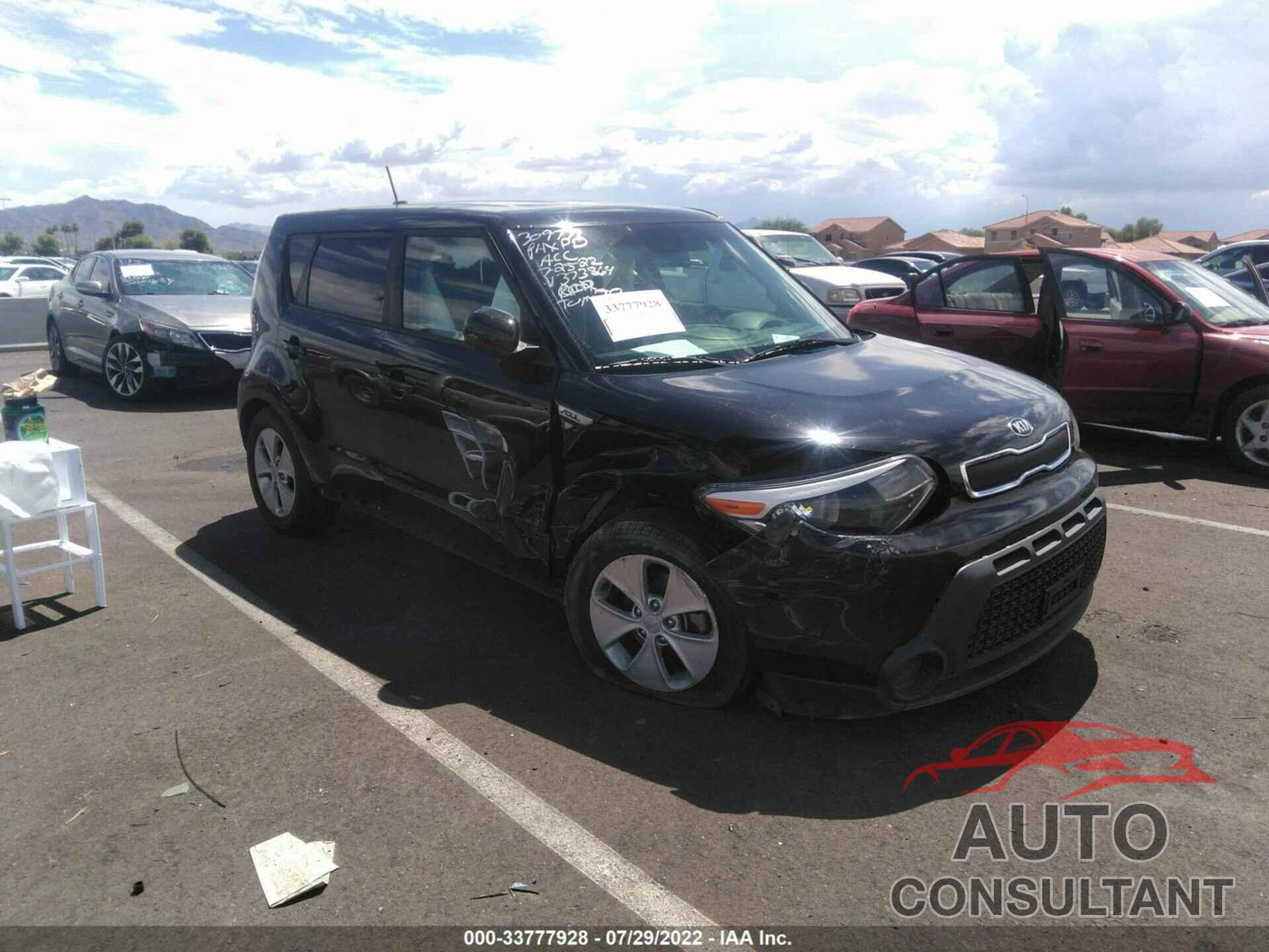 KIA SOUL 2016 - KNDJN2A29G7373864