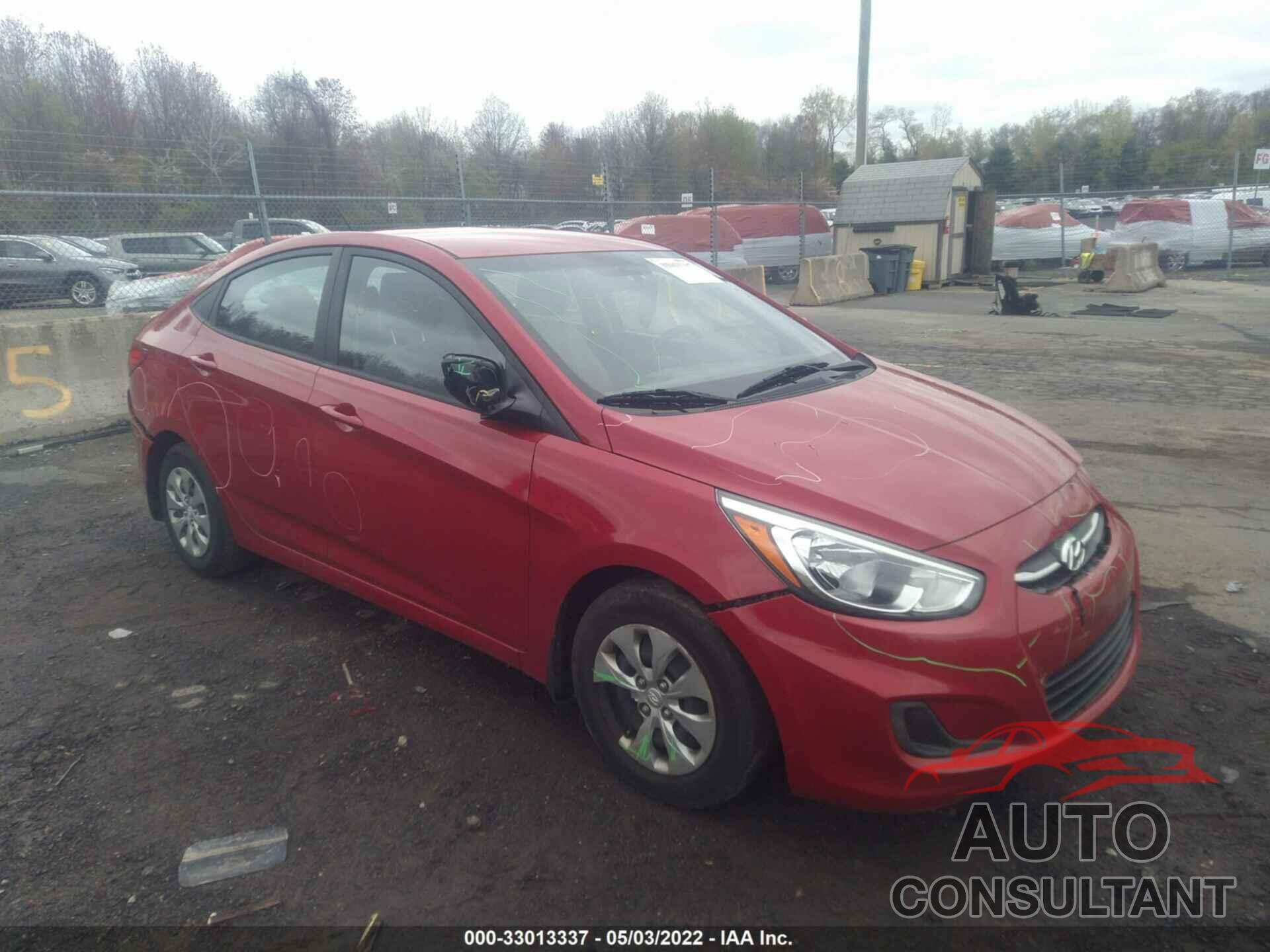 HYUNDAI ACCENT 2016 - KMHCT4AE1GU139946